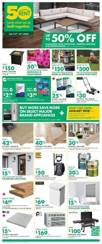 Kent weekly flyer / circulaire