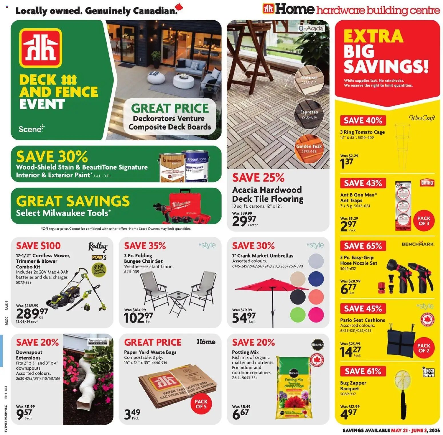Home Hardware weekly flyer / circulaire (2026-05-21 - 2026-06-03) | 1