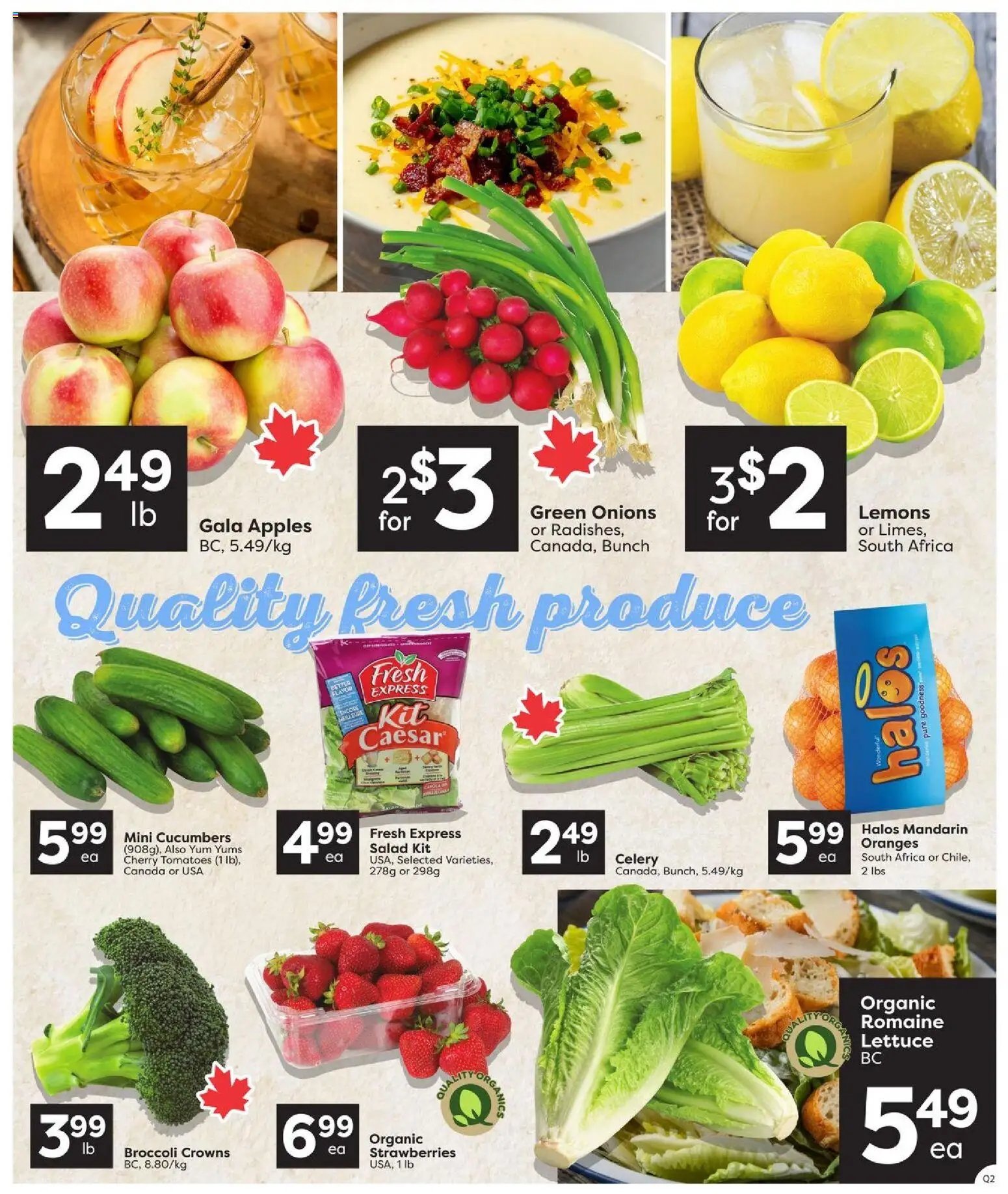 Quality Foods weekly flyer / circulaire
