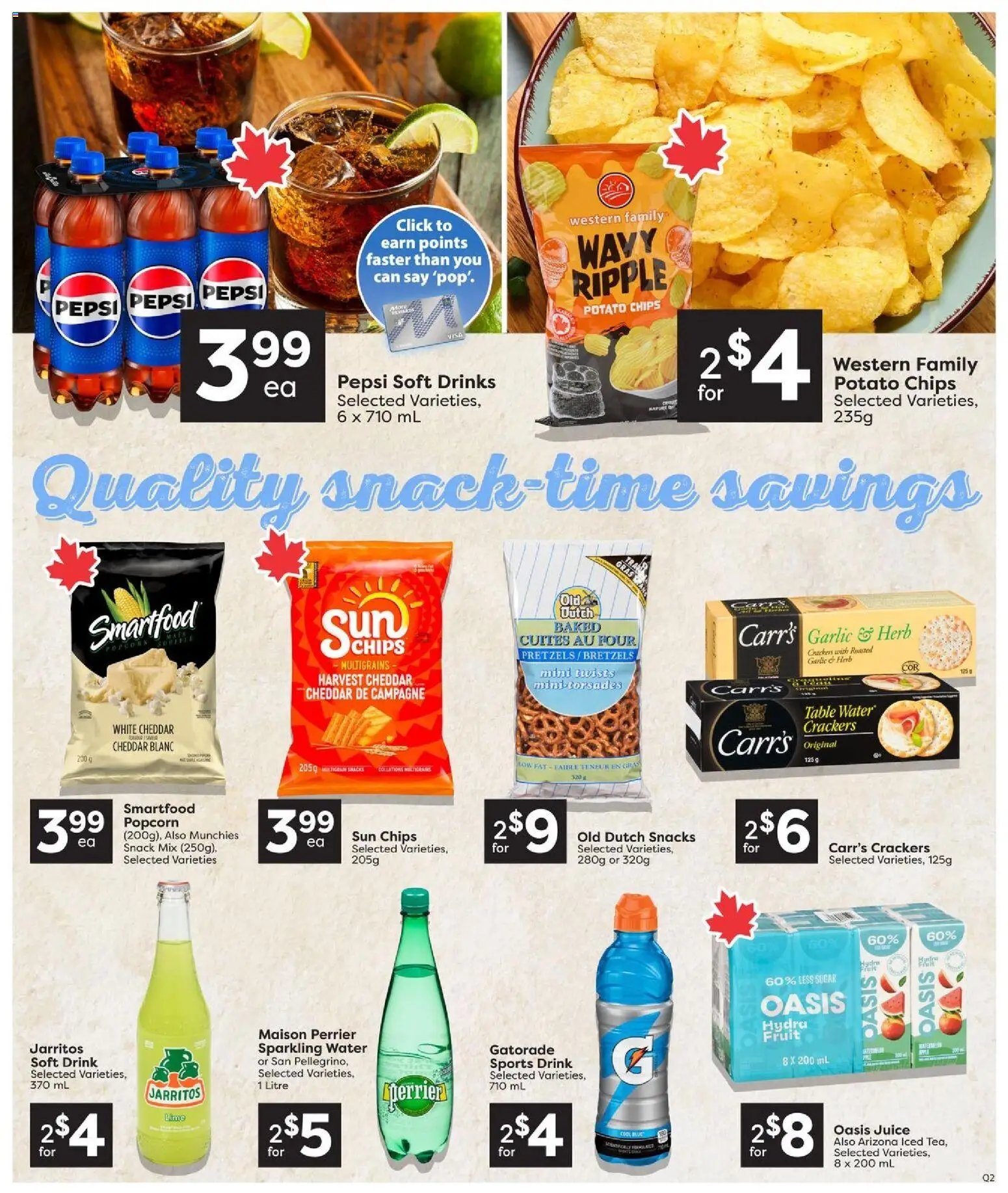 Quality Foods weekly flyer / circulaire