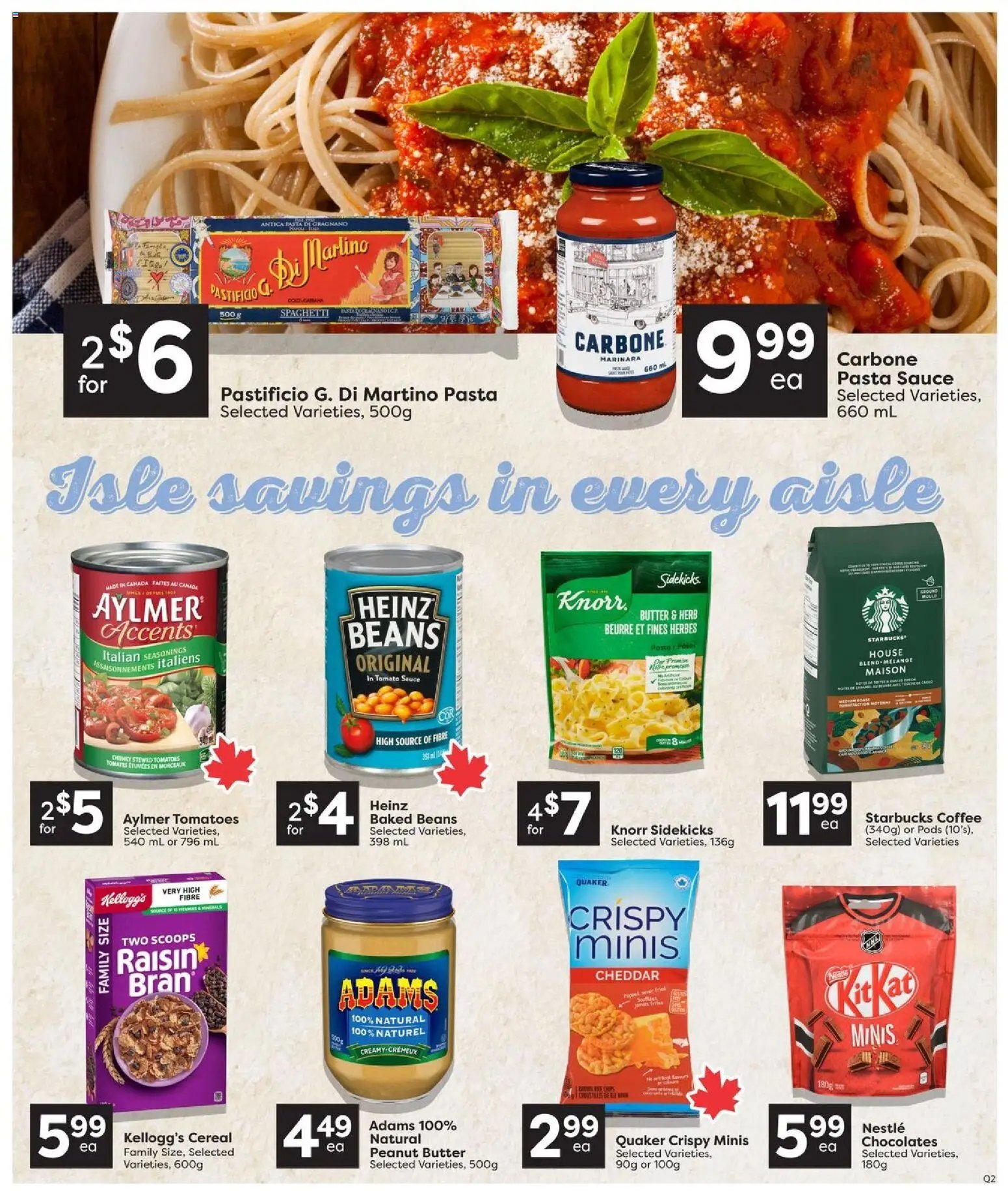 Quality Foods weekly flyer / circulaire