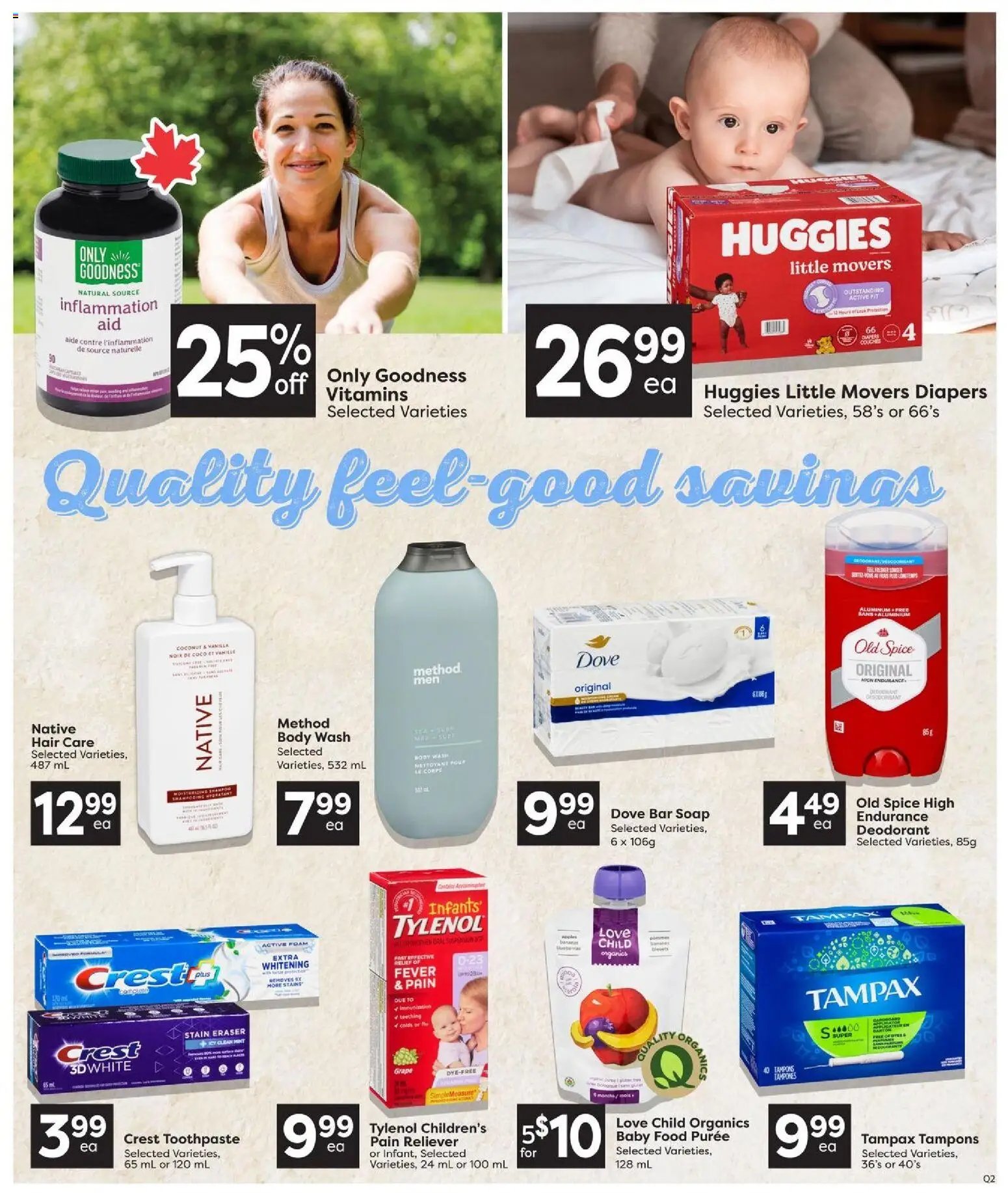 Quality Foods weekly flyer / circulaire