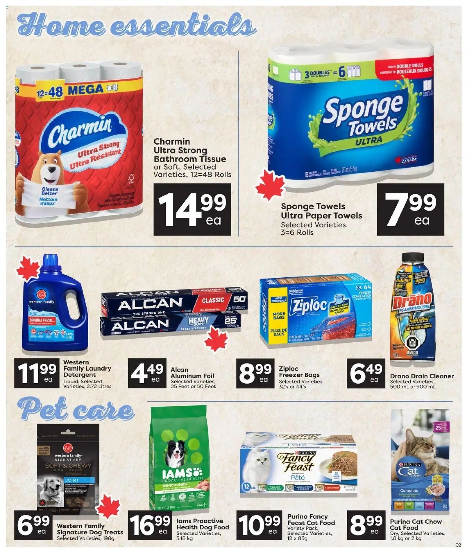Quality Foods weekly flyer / circulaire