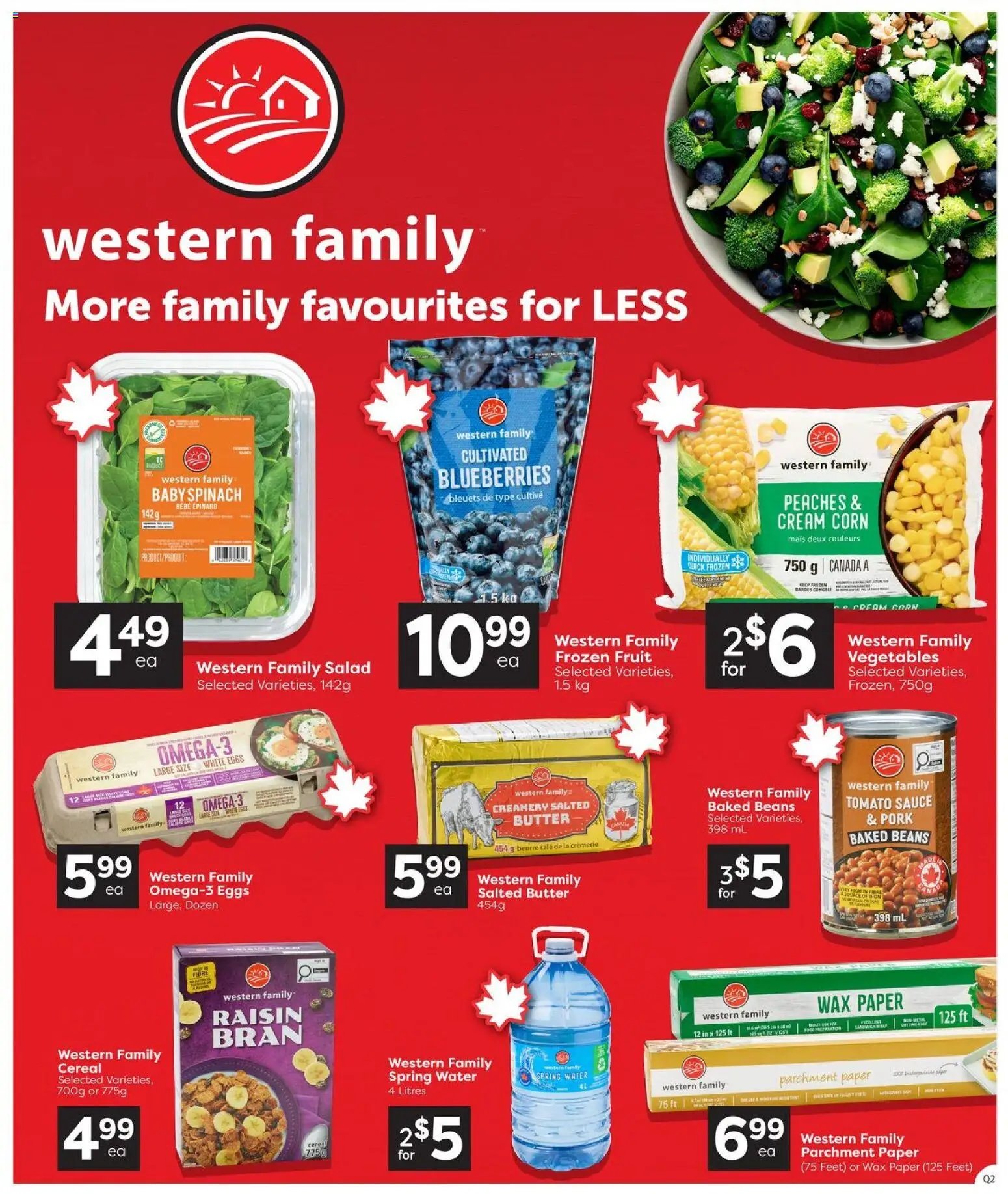 Quality Foods weekly flyer / circulaire
