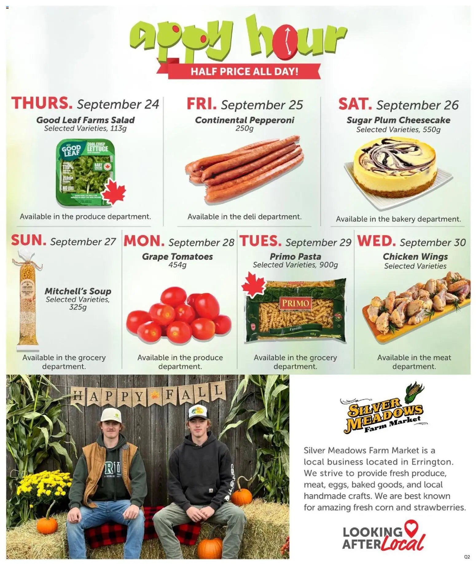 Quality Foods weekly flyer / circulaire