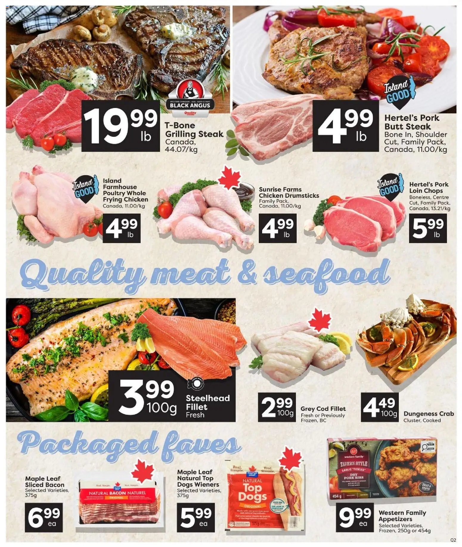 Quality Foods weekly flyer / circulaire