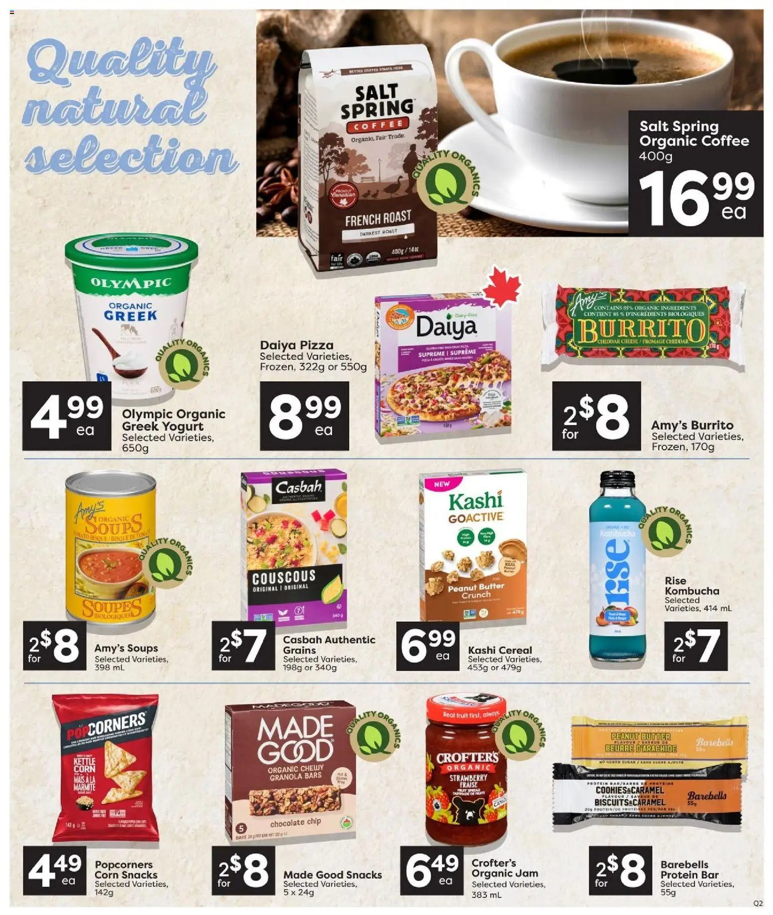 Quality Foods weekly flyer / circulaire