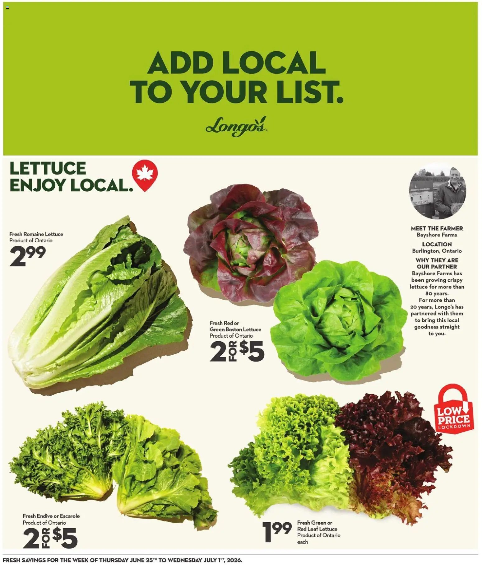 Longo's weekly flyer / circulaire