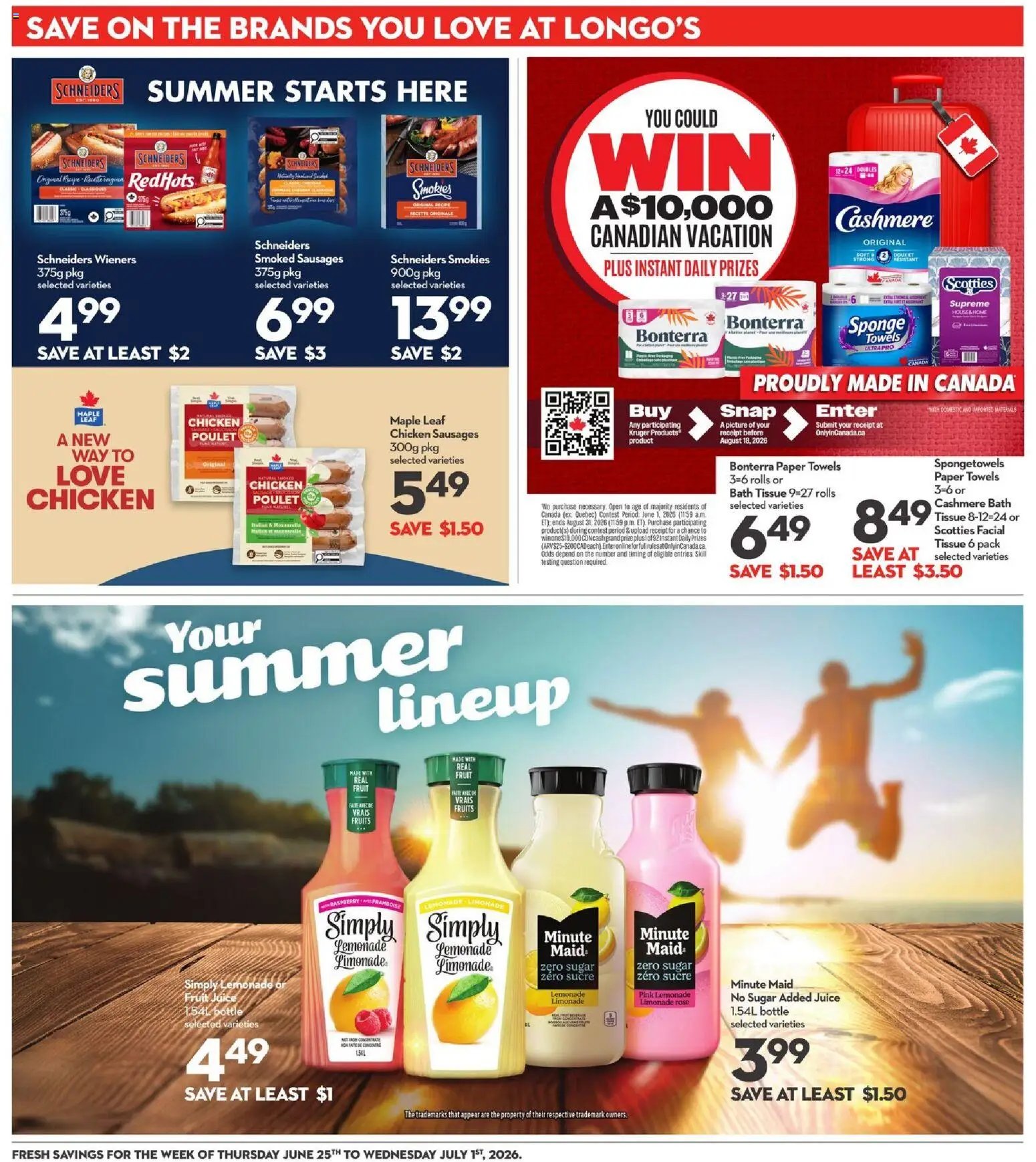 Longo's weekly flyer / circulaire