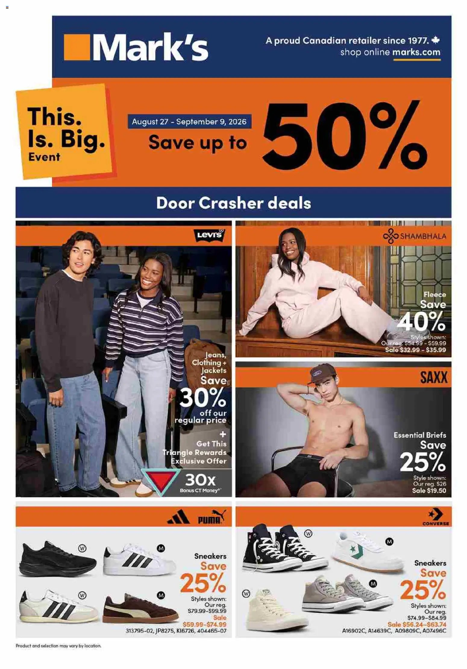 Mark's weekly flyer / circulaire