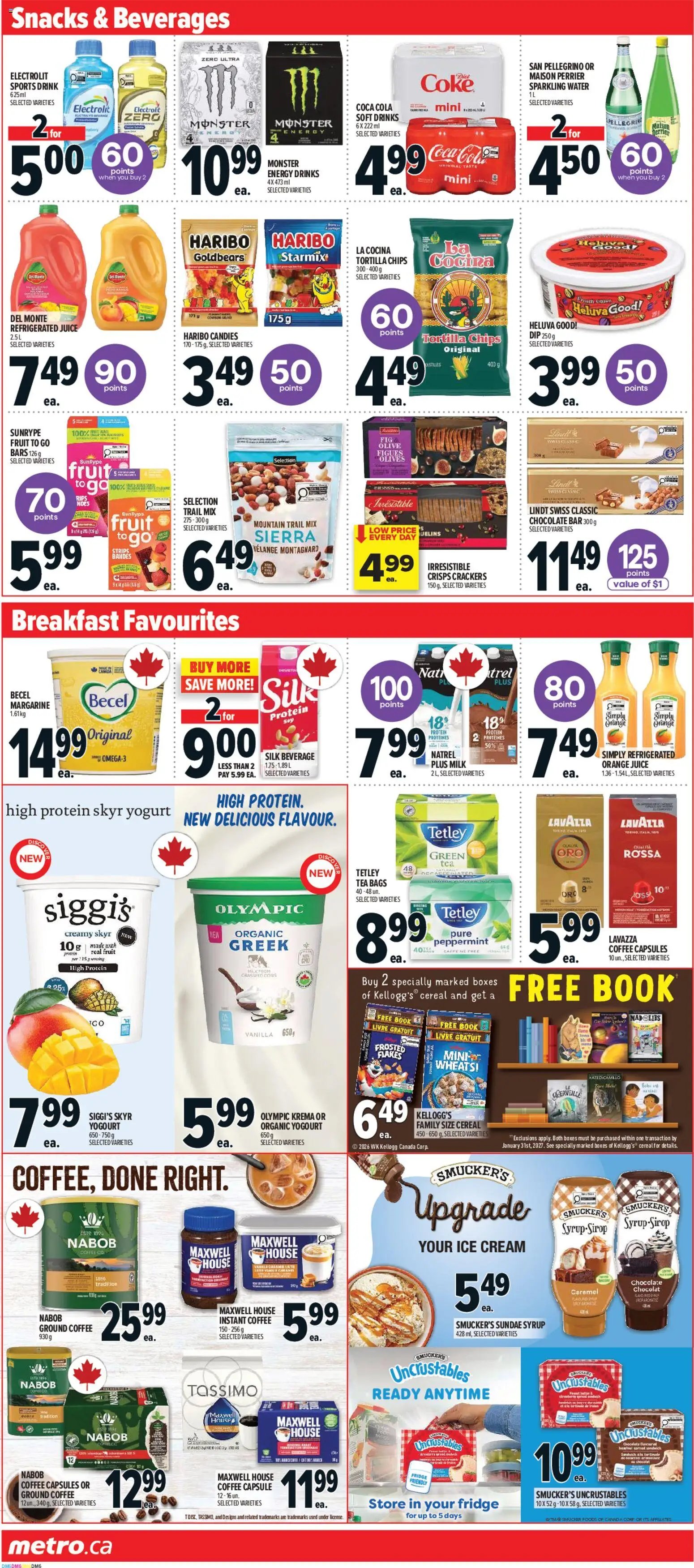 Metro weekly flyer / circulaire