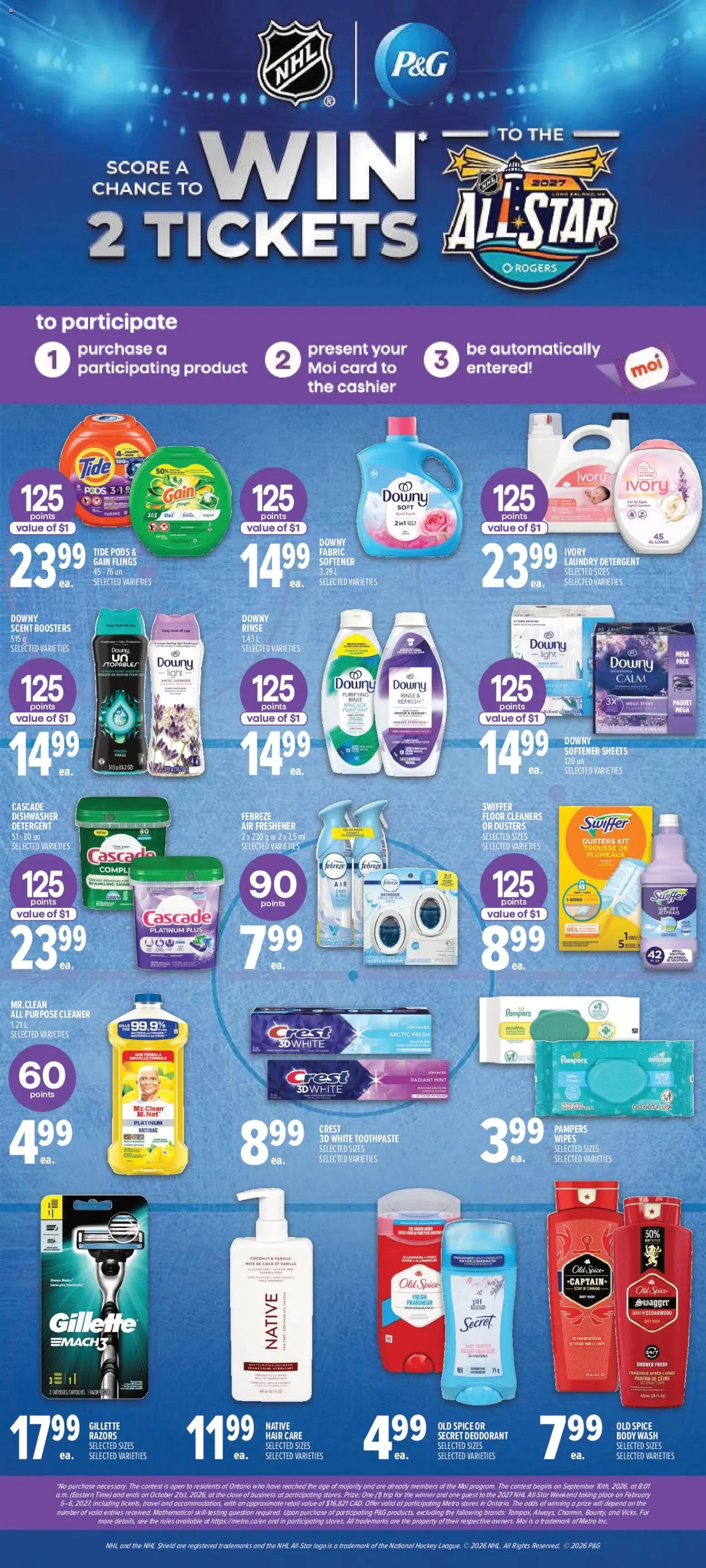Metro weekly flyer / circulaire