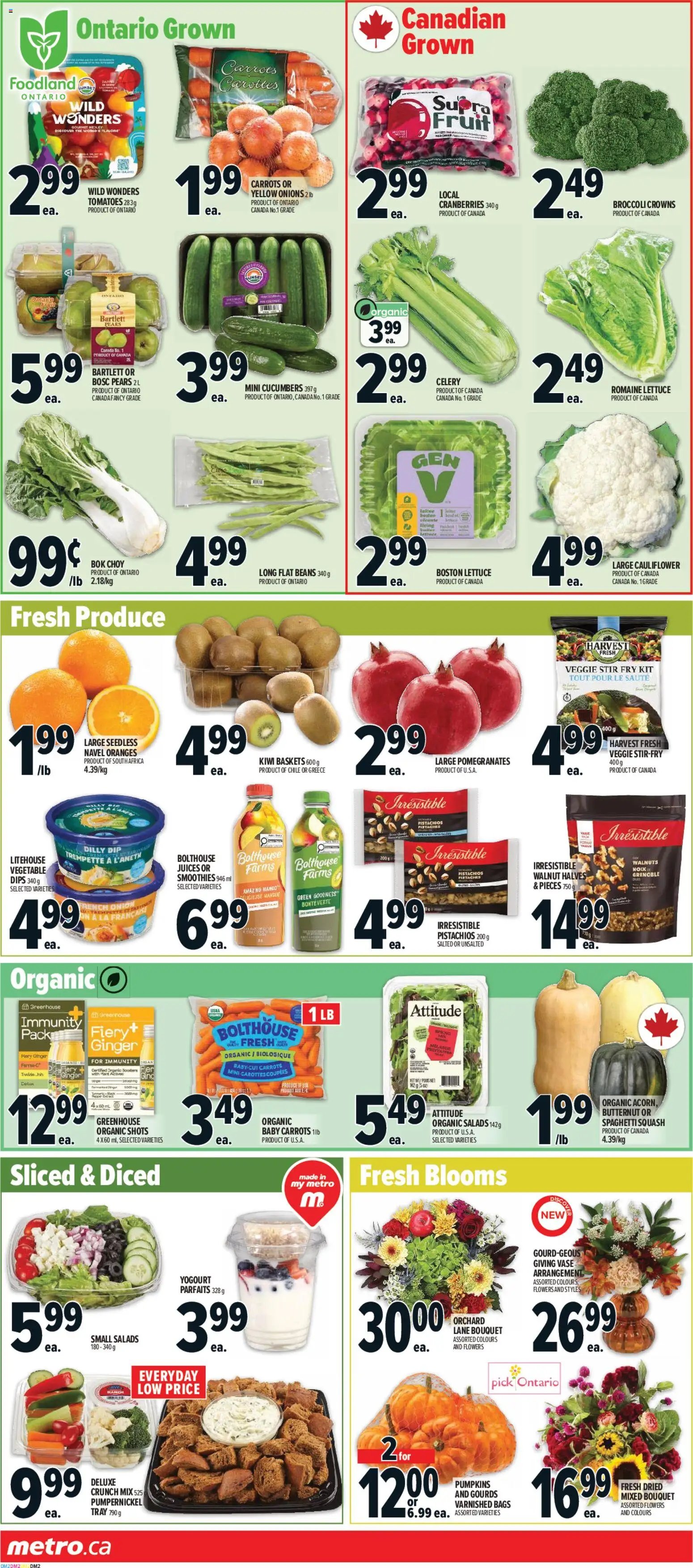 Metro weekly flyer / circulaire