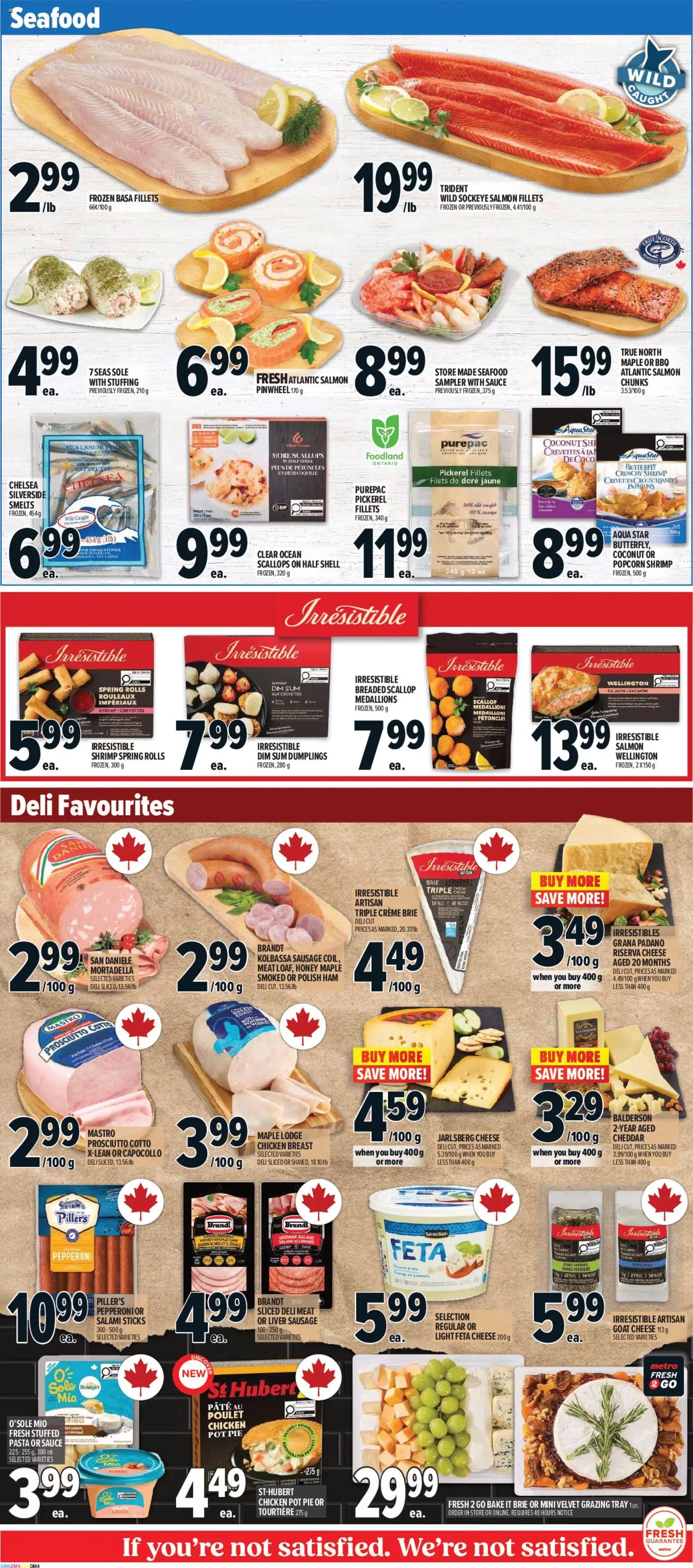 Metro weekly flyer / circulaire