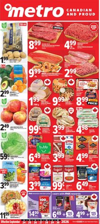 Metro weekly flyer / circulaire