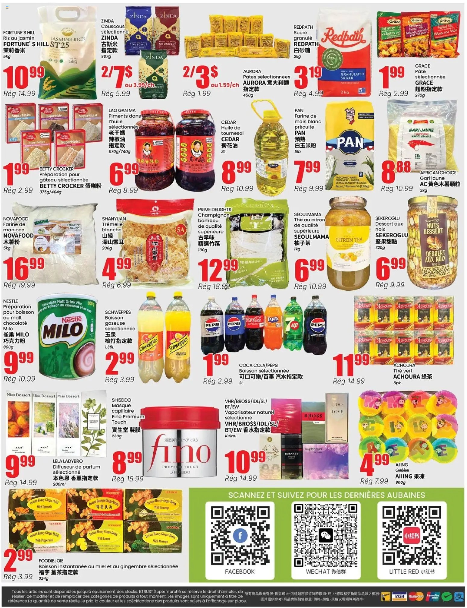 Btrust Supermarket weekly flyer / circulaire