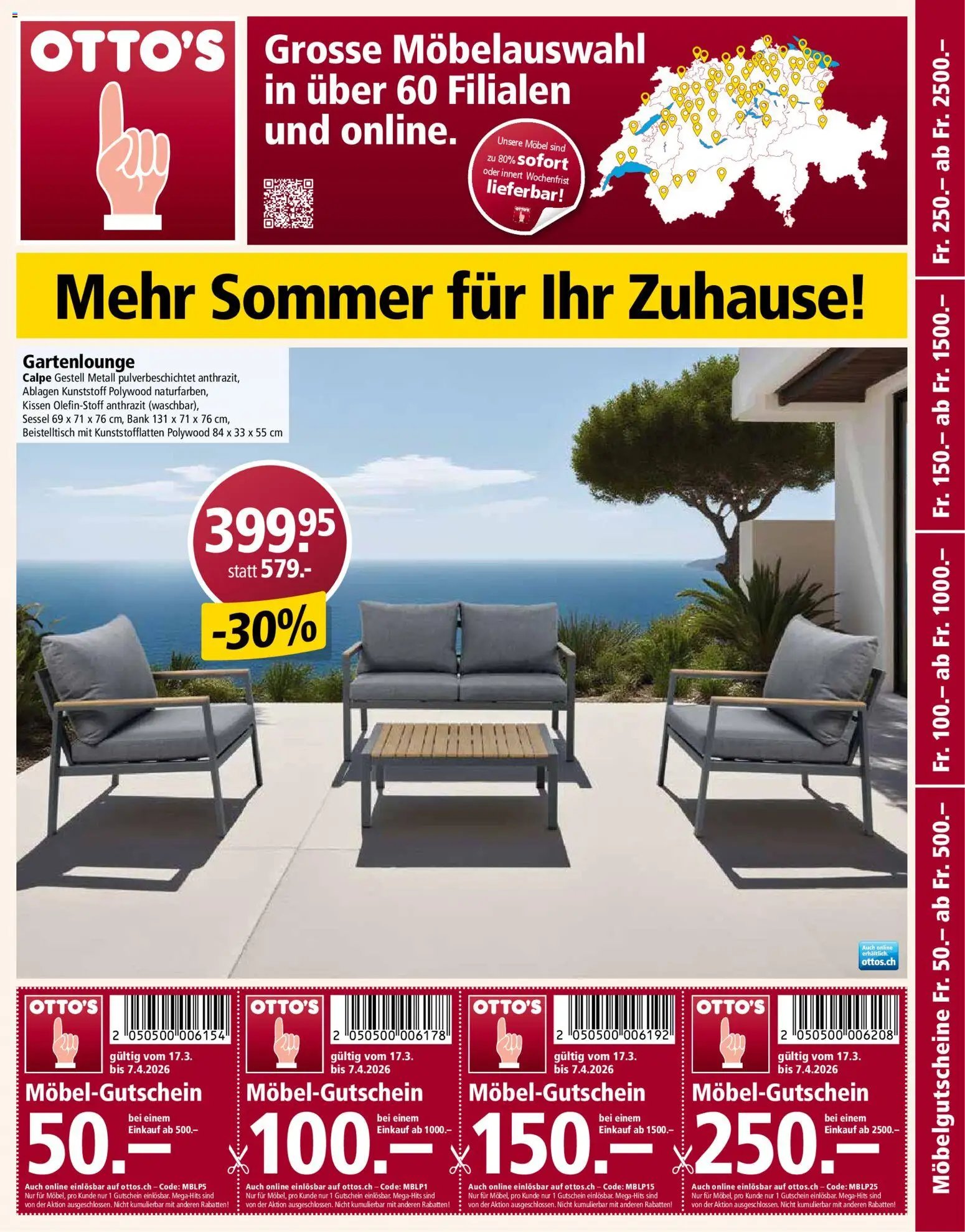 Otto's aktionen (2026-03-25 - 2026-03-31)