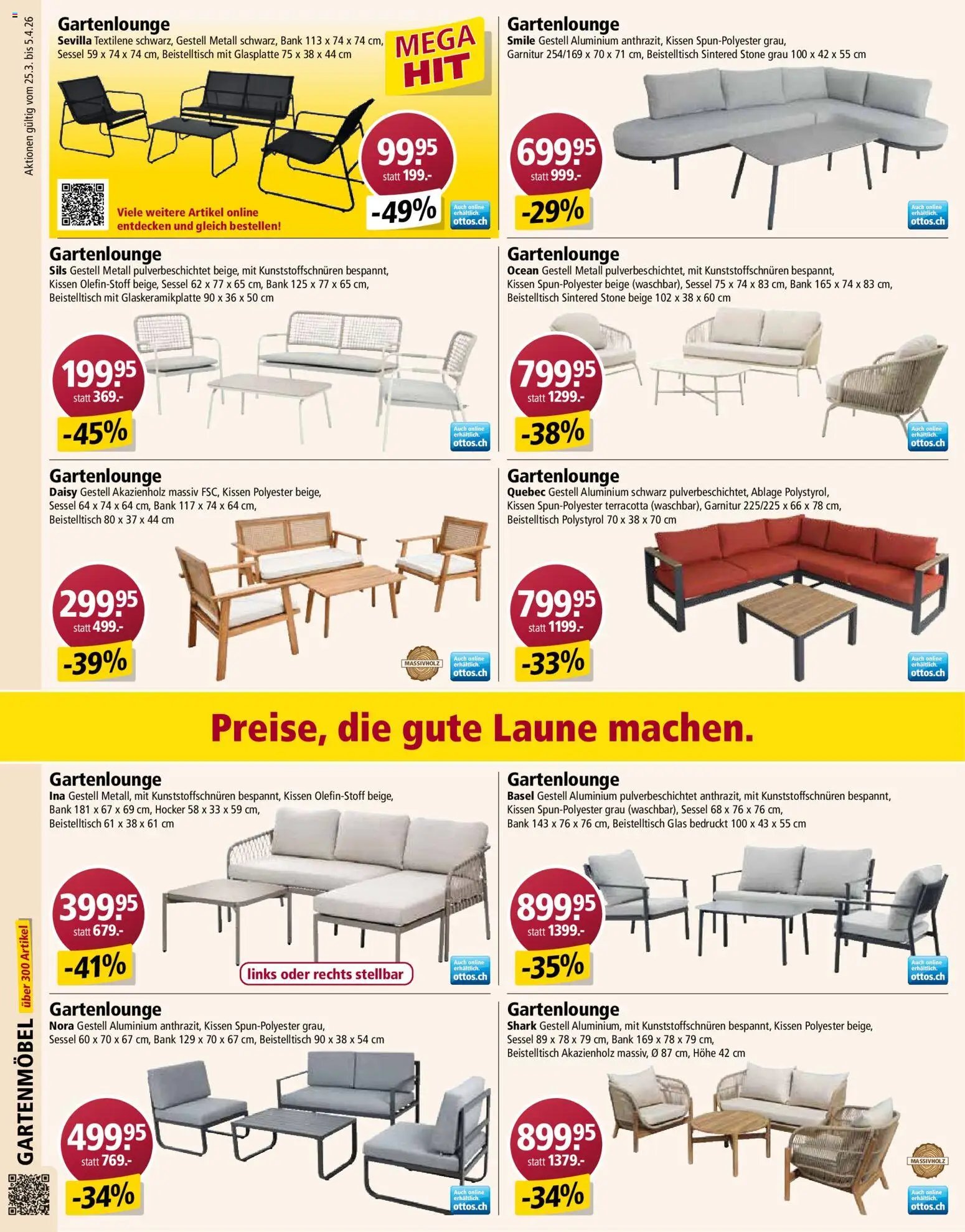 Otto's aktionen (2026-03-25 - 2026-03-31)