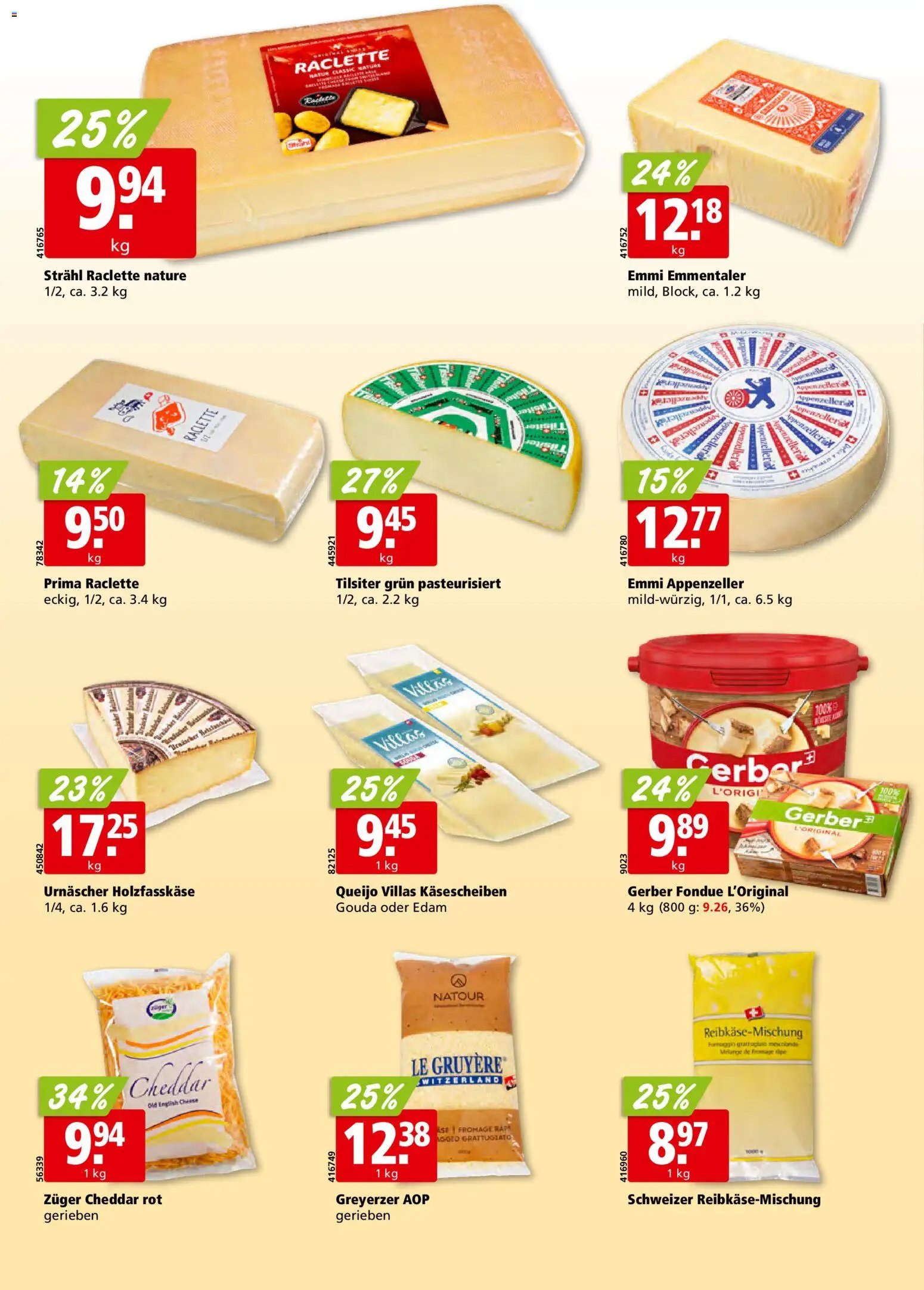 Aligro Aktionen Schlieren, Gossau SG, Frauenfeld, Rapperswil-Jona, Sargans, Bern, Brüttisellen, Pratteln, Emmen, Spreitenbach (2026-01-12 - 2026-01-17)