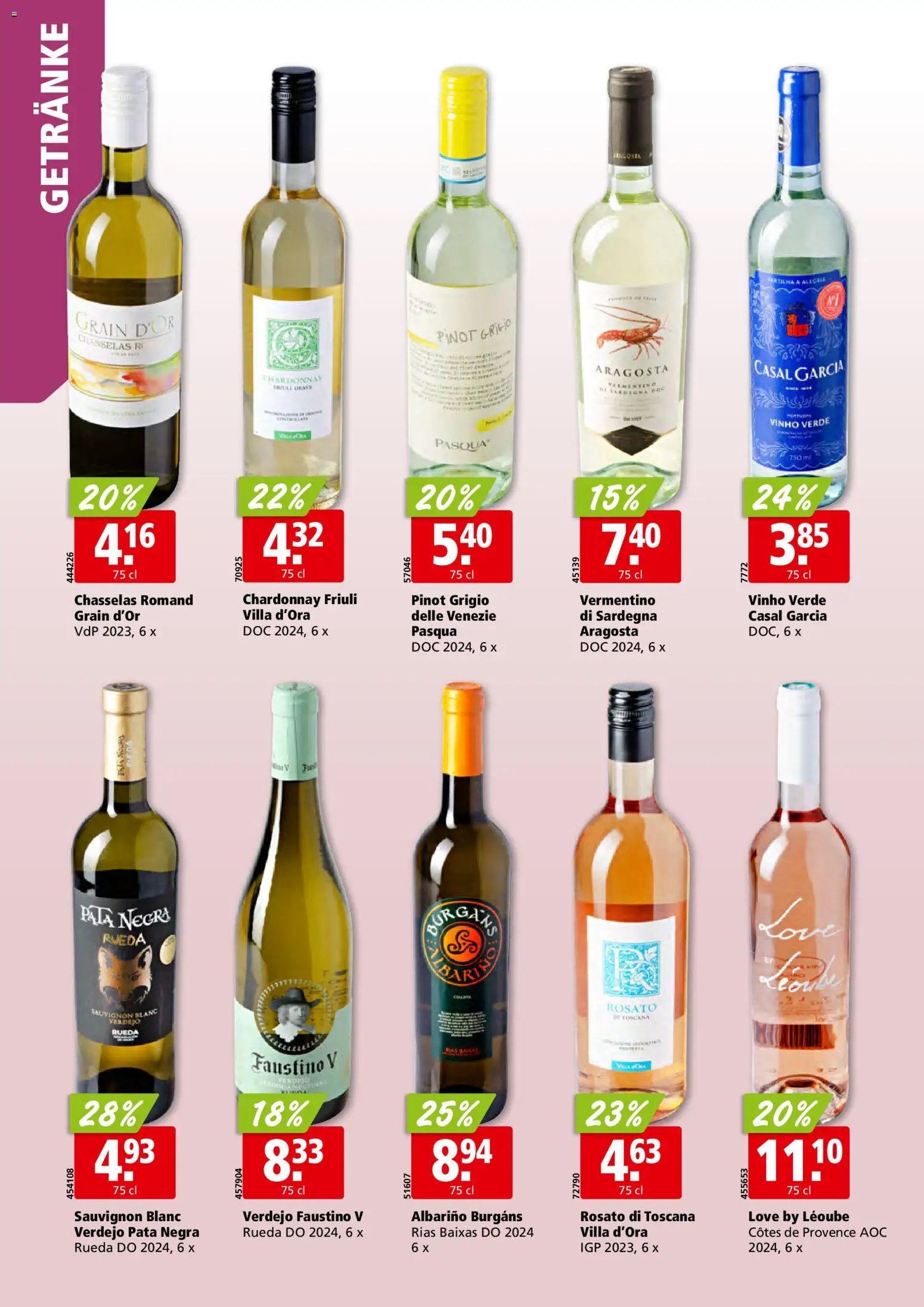 Aligro Aktionen Schlieren, Gossau SG, Frauenfeld, Rapperswil-Jona, Sargans, Bern, Brüttisellen, Pratteln, Emmen, Spreitenbach (2026-01-12 - 2026-01-17)