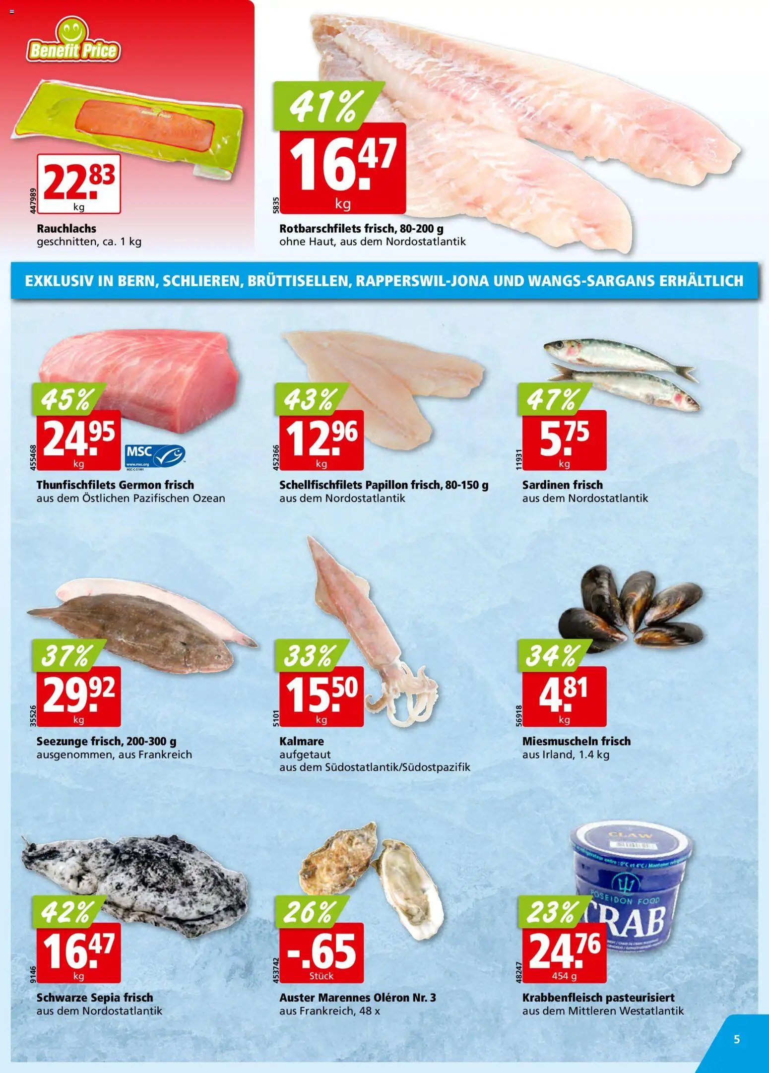 Aligro Aktionen Schlieren, Gossau SG, Frauenfeld, Rapperswil-Jona, Sargans, Bern, Brüttisellen, Pratteln, Emmen, Spreitenbach (2026-01-12 - 2026-01-17)