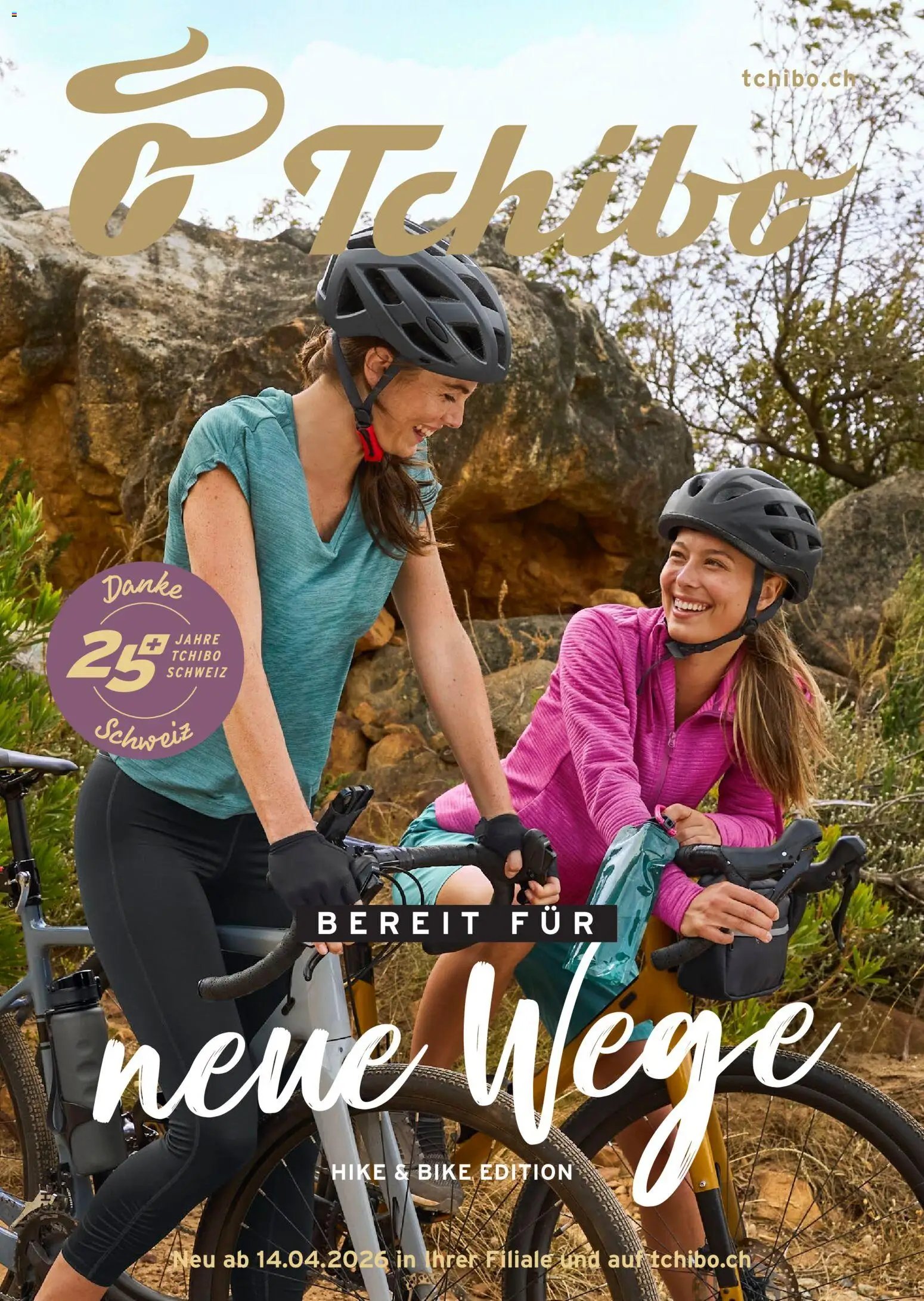 Tchibo aktionen Bereit für neue Wege (2026-04-14 - 2026-04-27)