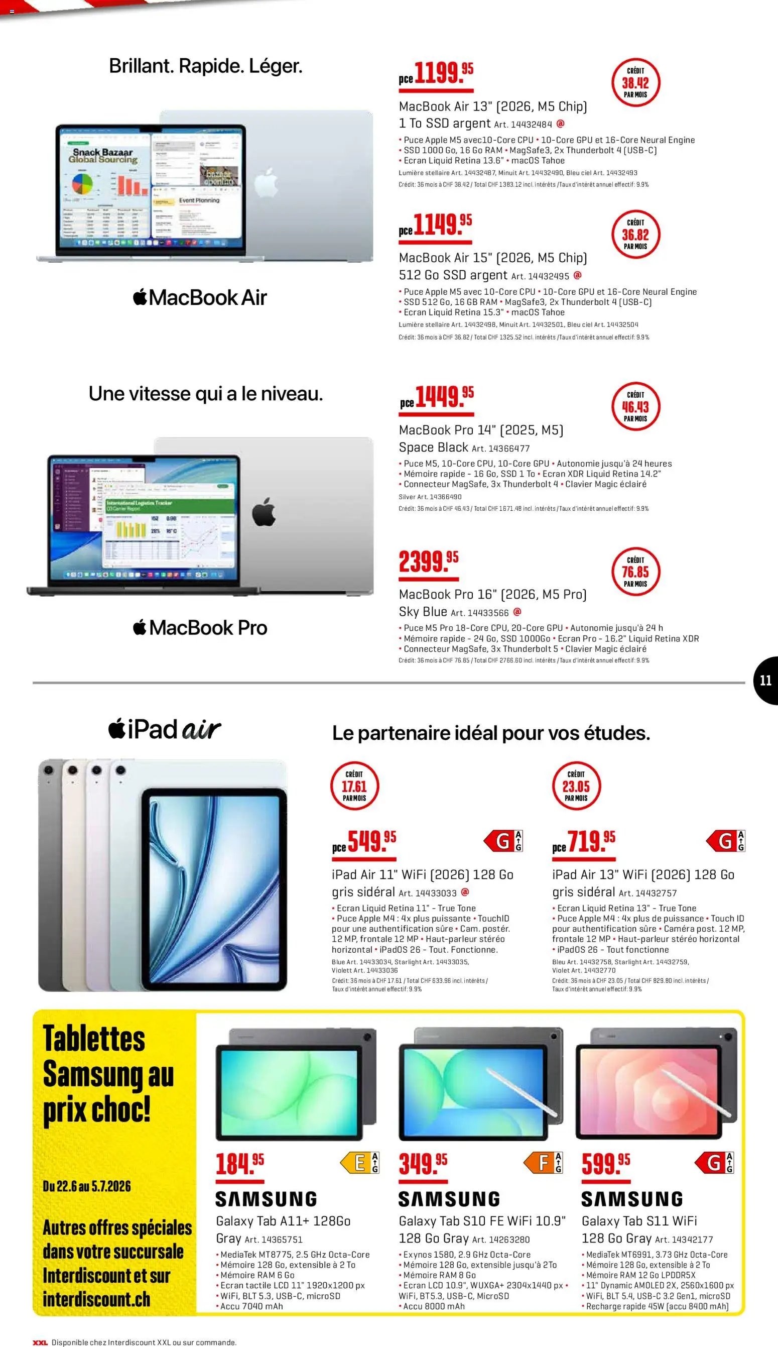 Interdiscount aktionen FR