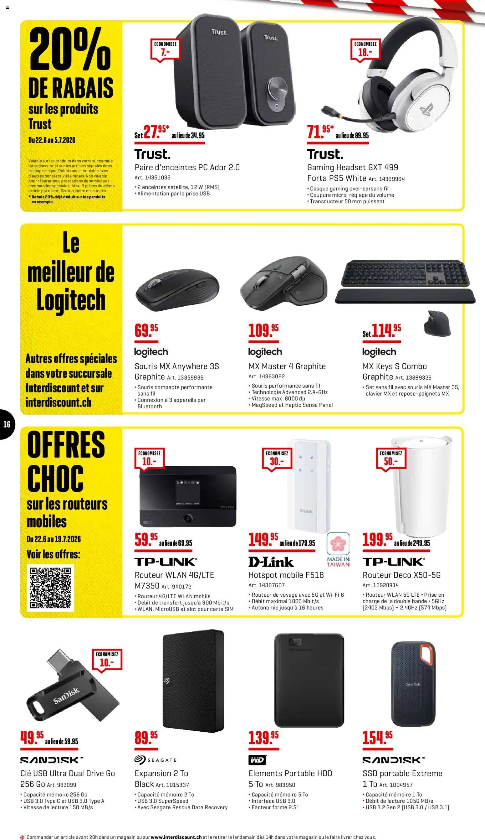 Interdiscount aktionen FR