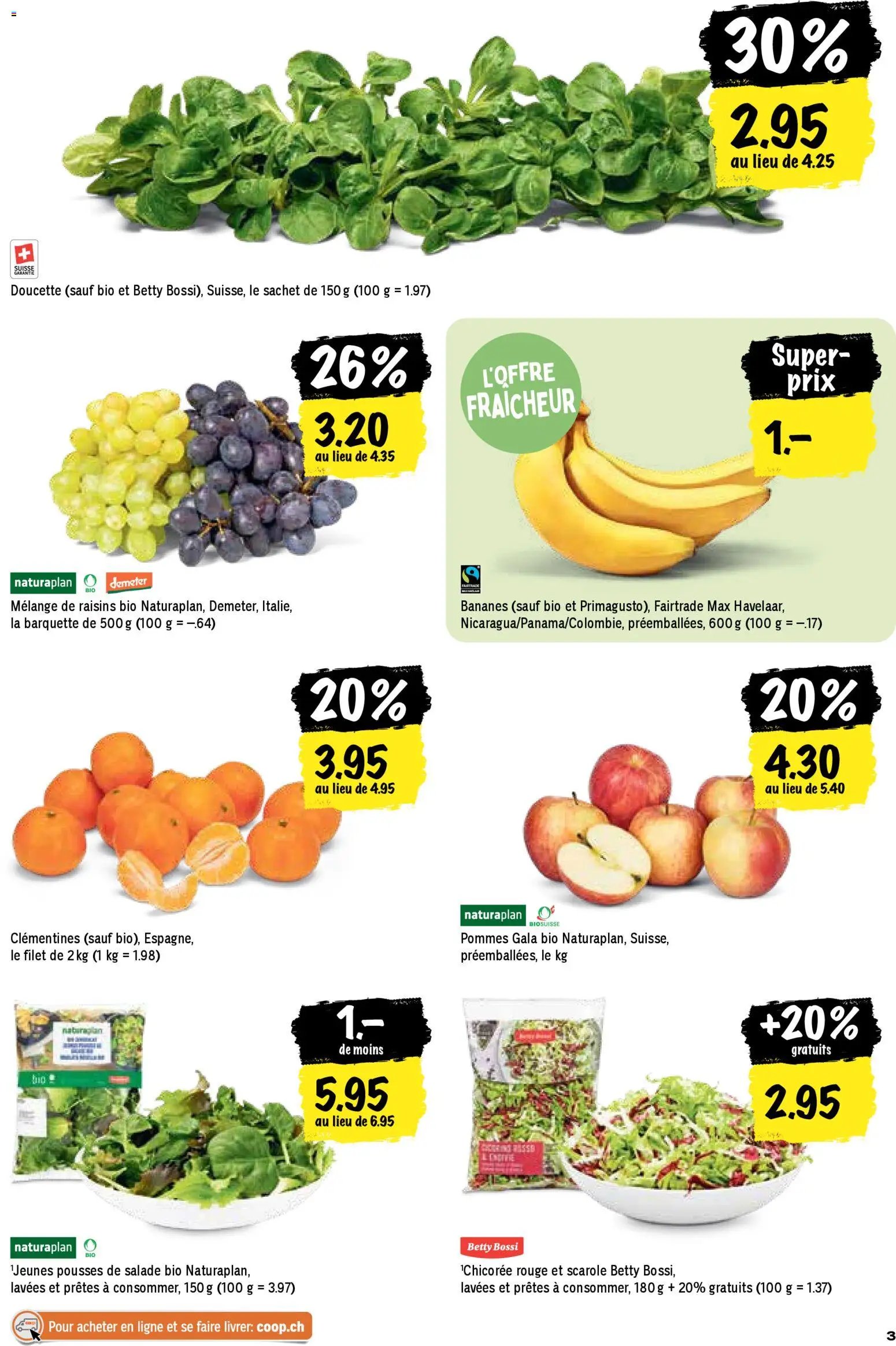 Coop - Les actions de la semaine (2025-11-06 - 2025-11-12)