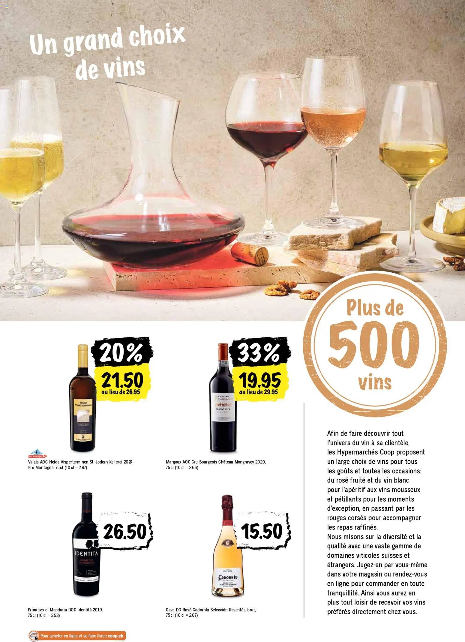 Coop - Les actions de la semaine (2025-11-06 - 2025-11-12)