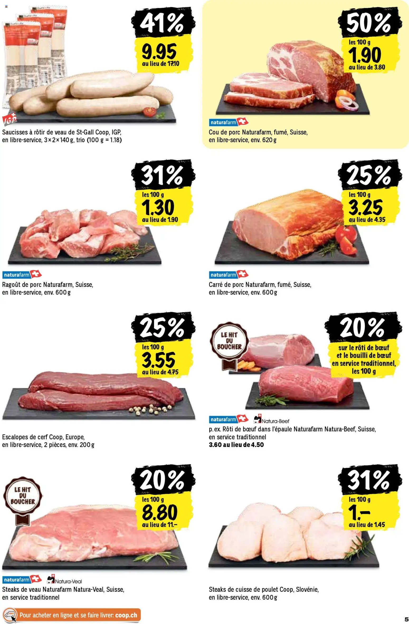 Coop - Les actions de la semaine (2025-11-06 - 2025-11-12)