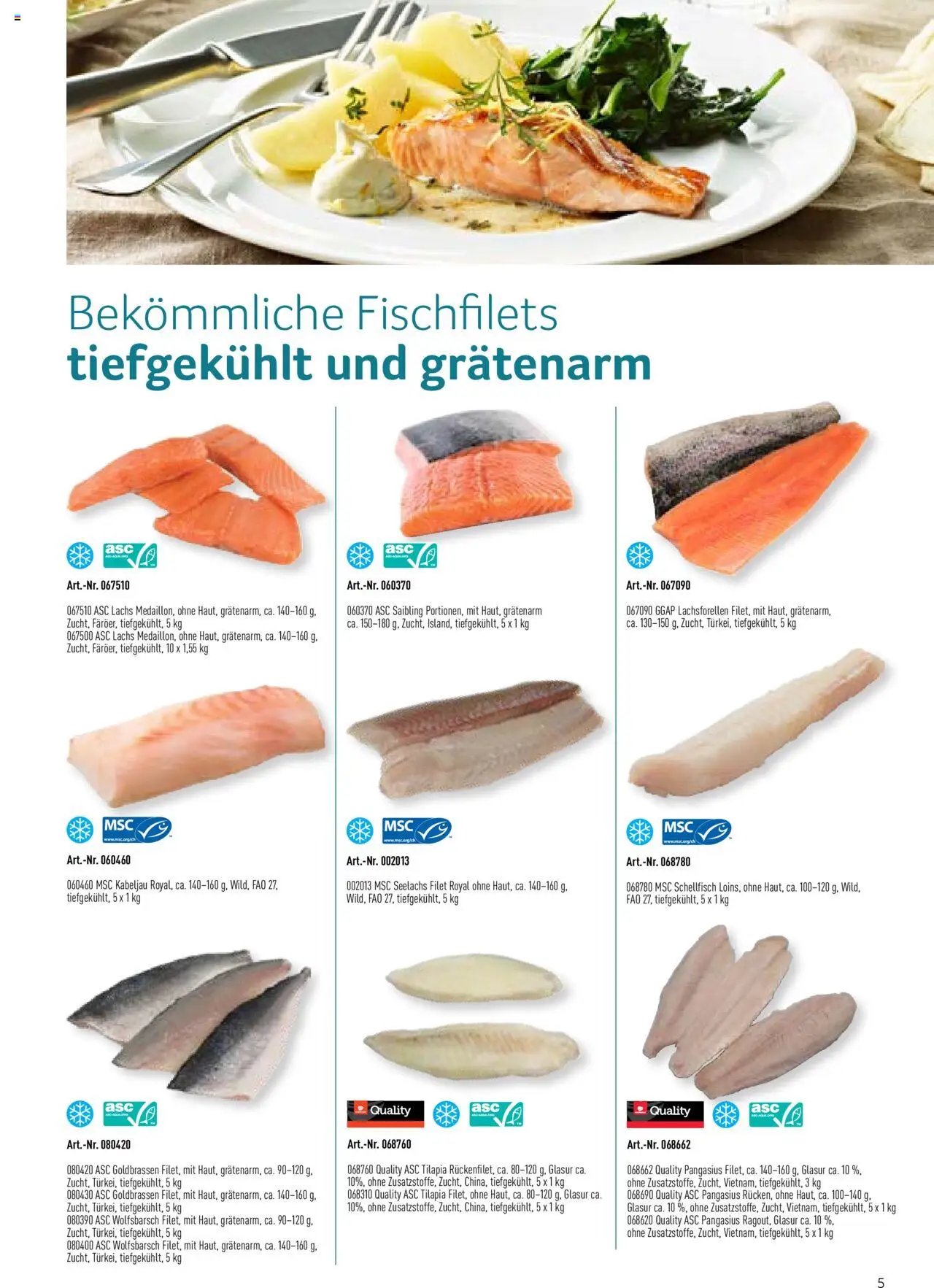 Prodega Aktionen Spezialsortiment Fisch (2024-07-01 - 2025-12-31) | 5