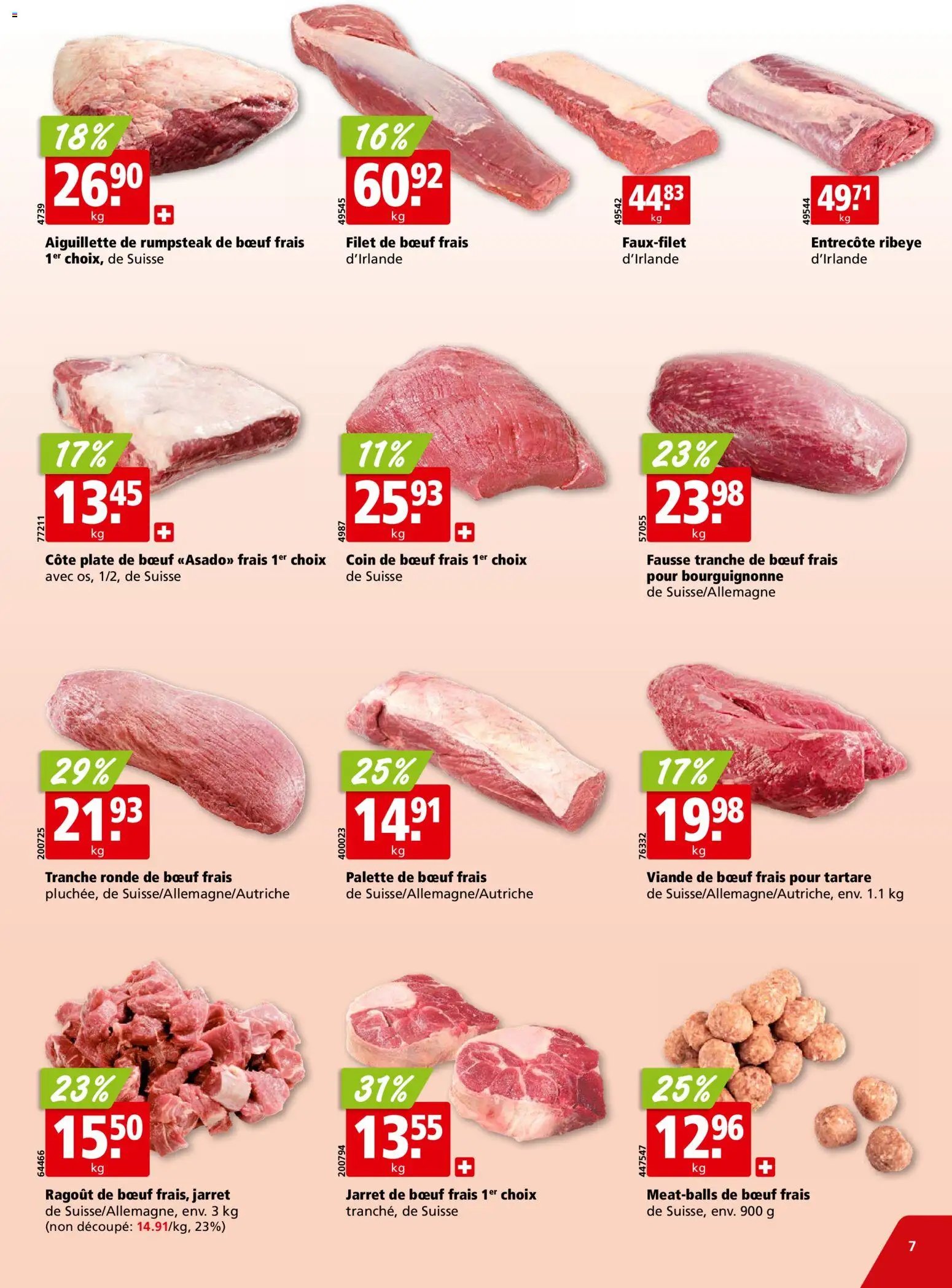 Aligro Aktionen Chavannes, Matran, Genève, Sion (2026-03-02 - 2026-03-07) | 7