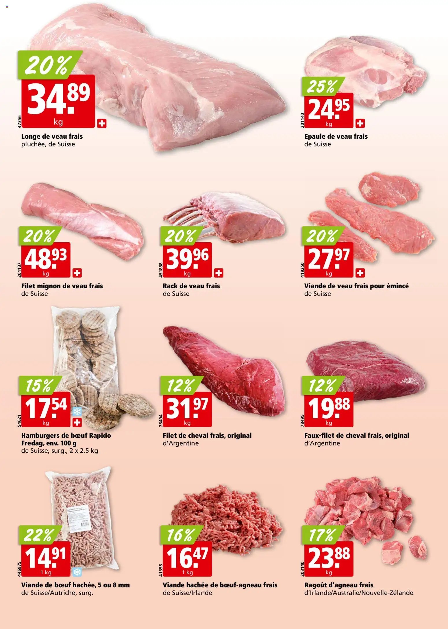 Aligro Aktionen Chavannes, Matran, Genève, Sion (2026-03-02 - 2026-03-07) | 8