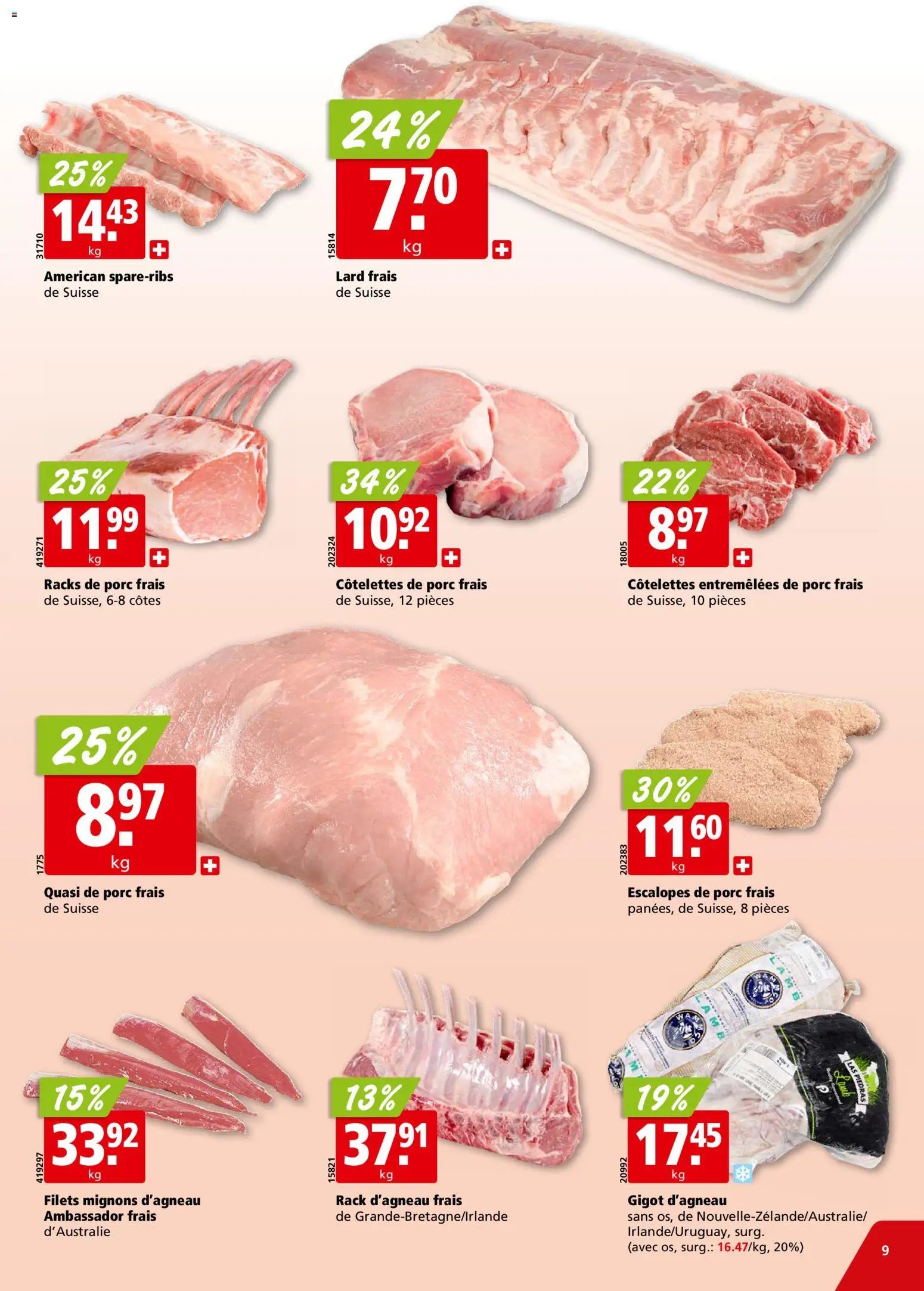 Aligro Aktionen Chavannes, Matran, Genève, Sion (2026-03-02 - 2026-03-07) | 9