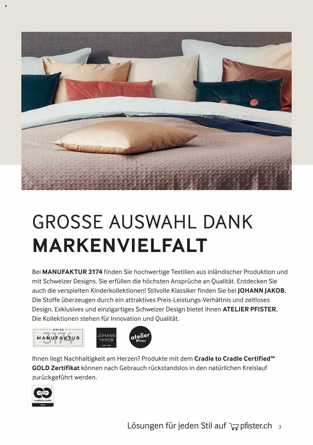 Pfister Broschüre Vorhangservice (2023-09-05 - 2025-12-31) | 3