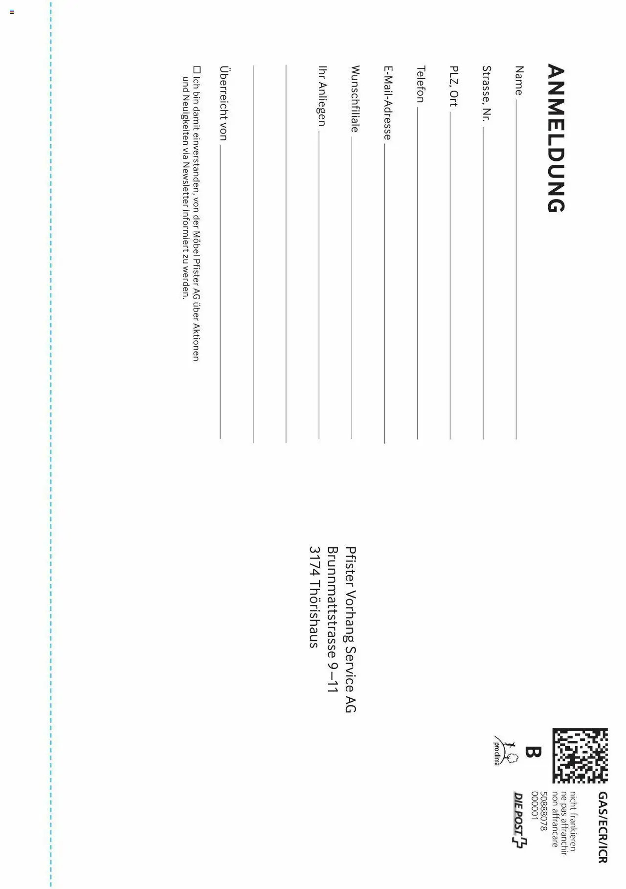 Pfister Broschüre Vorhangservice (2023-09-05 - 2025-12-31) | 7