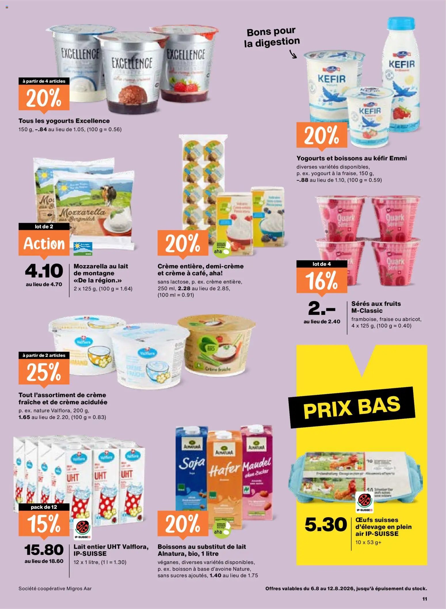 Migros aktionen FR