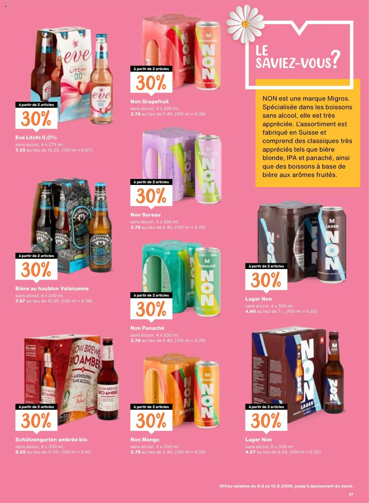 Migros aktionen FR