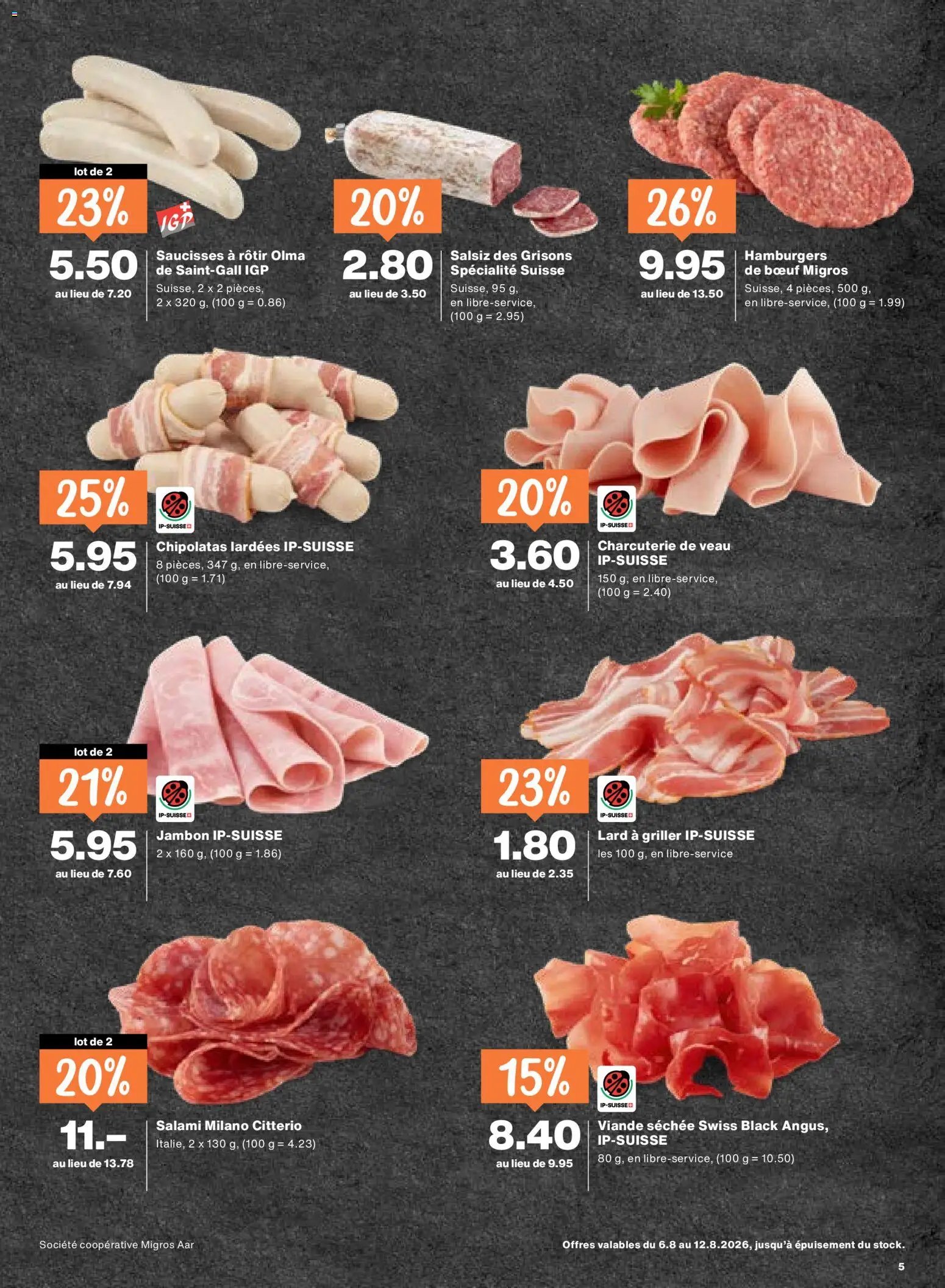 Migros aktionen FR