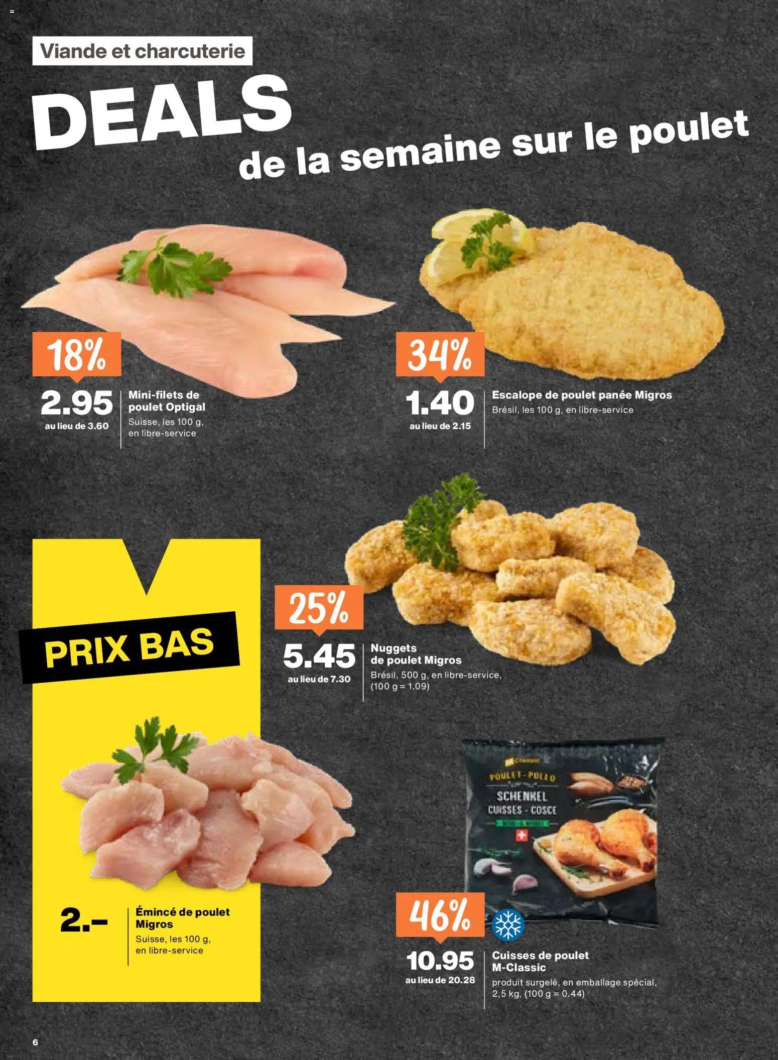 Migros aktionen FR