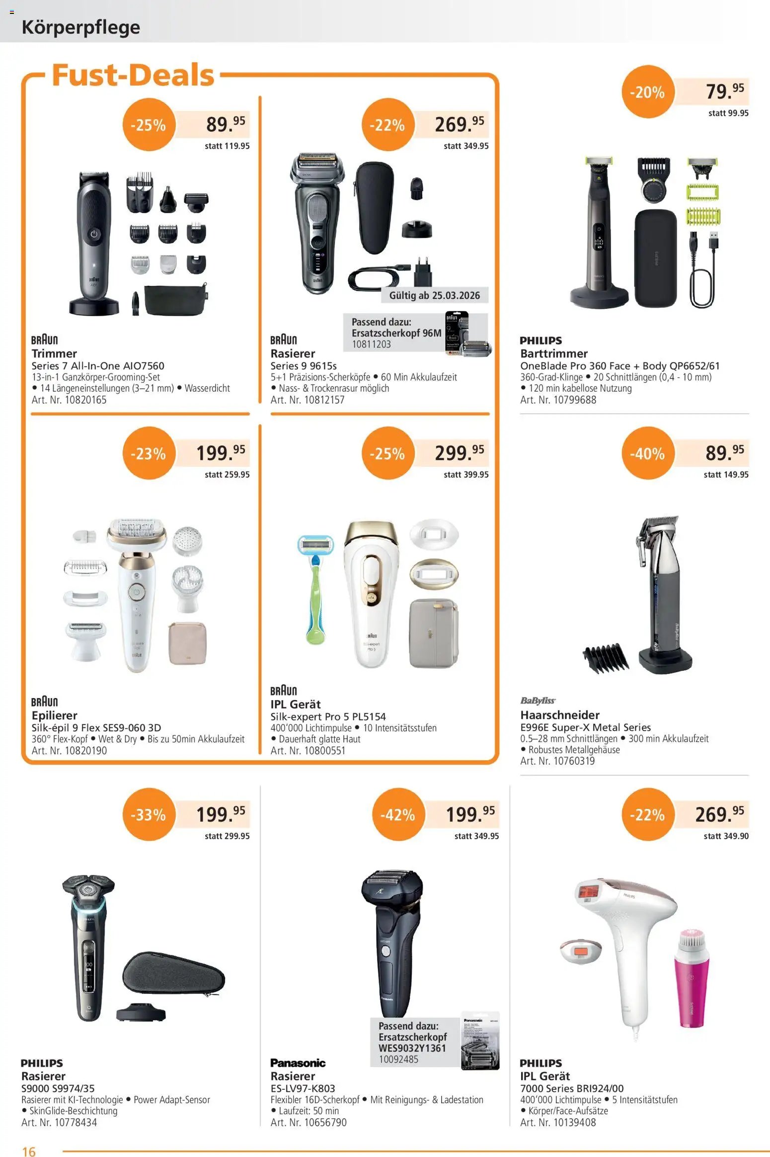 Fust aktionen (2026-03-23 - 2026-04-26) | 16