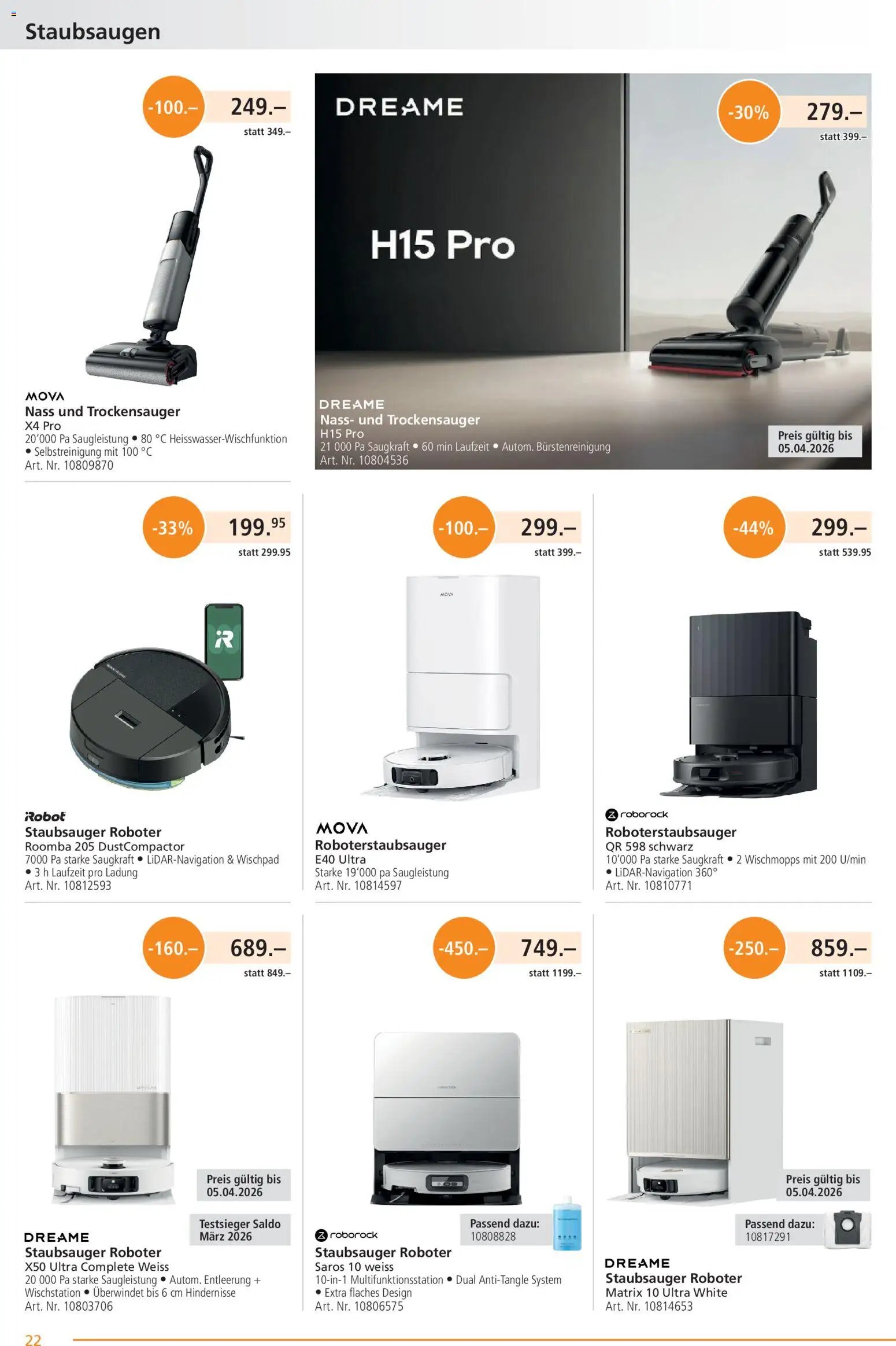 Fust aktionen (2026-03-23 - 2026-04-26) | 22