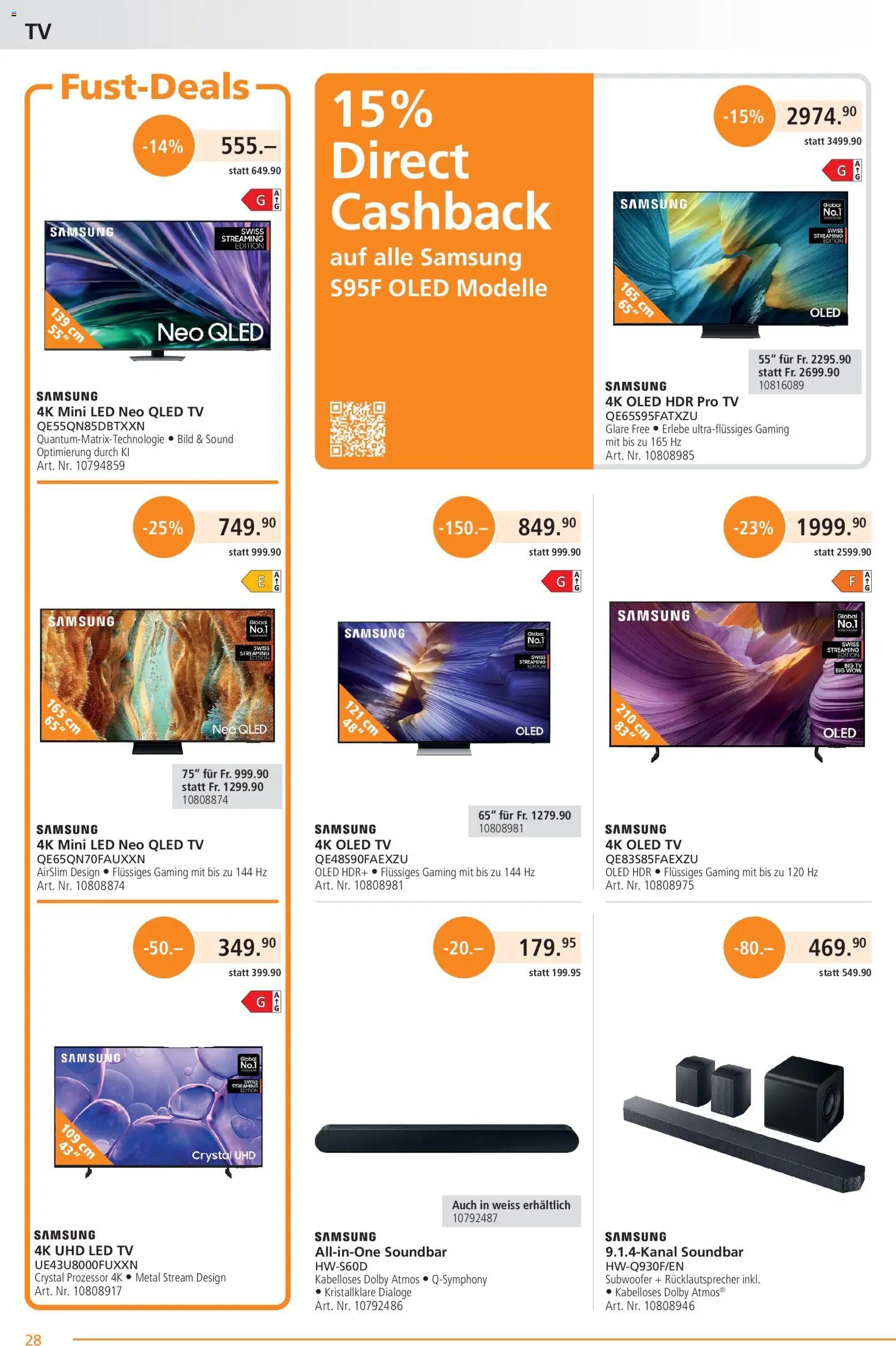 Fust aktionen (2026-03-23 - 2026-04-26) | 28