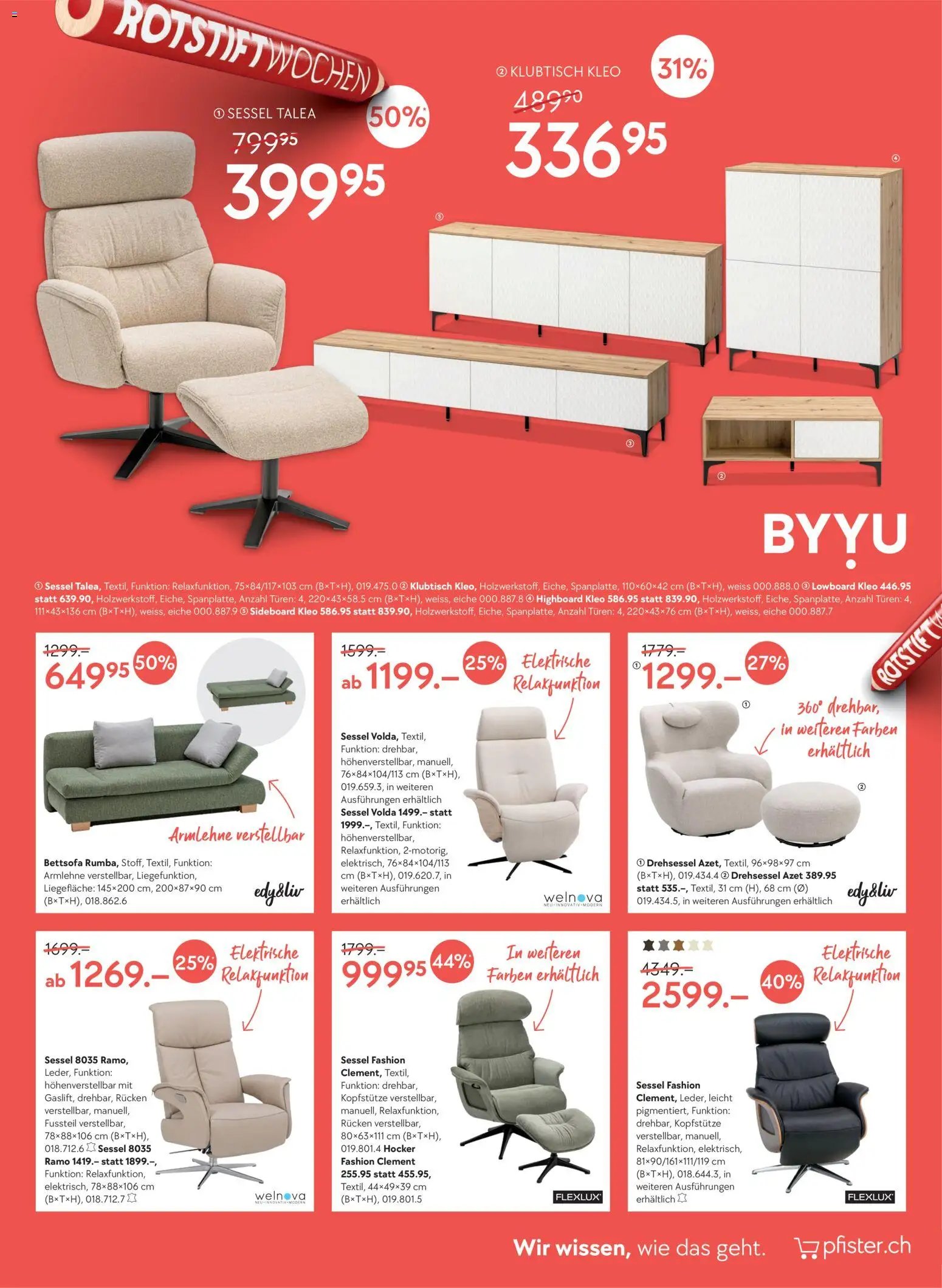 Pfister Aktionen (2025-12-16 - 2026-01-26)