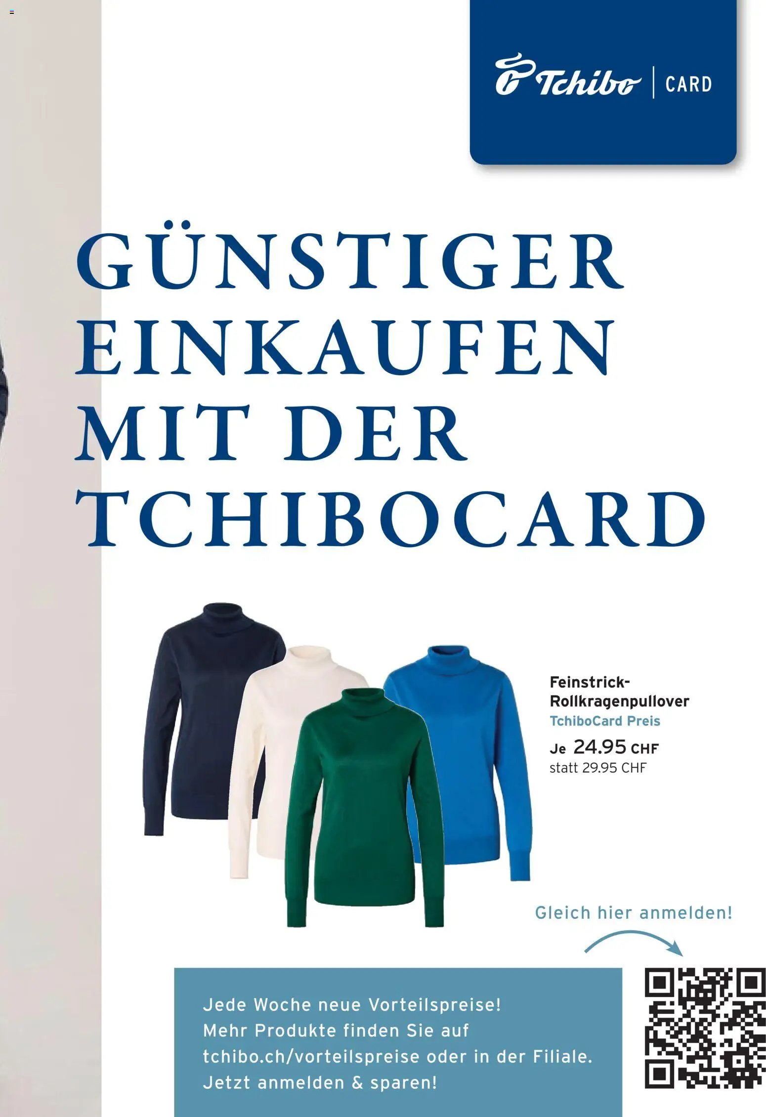 Tchibo aktionen Stilsicher durch den Herbst