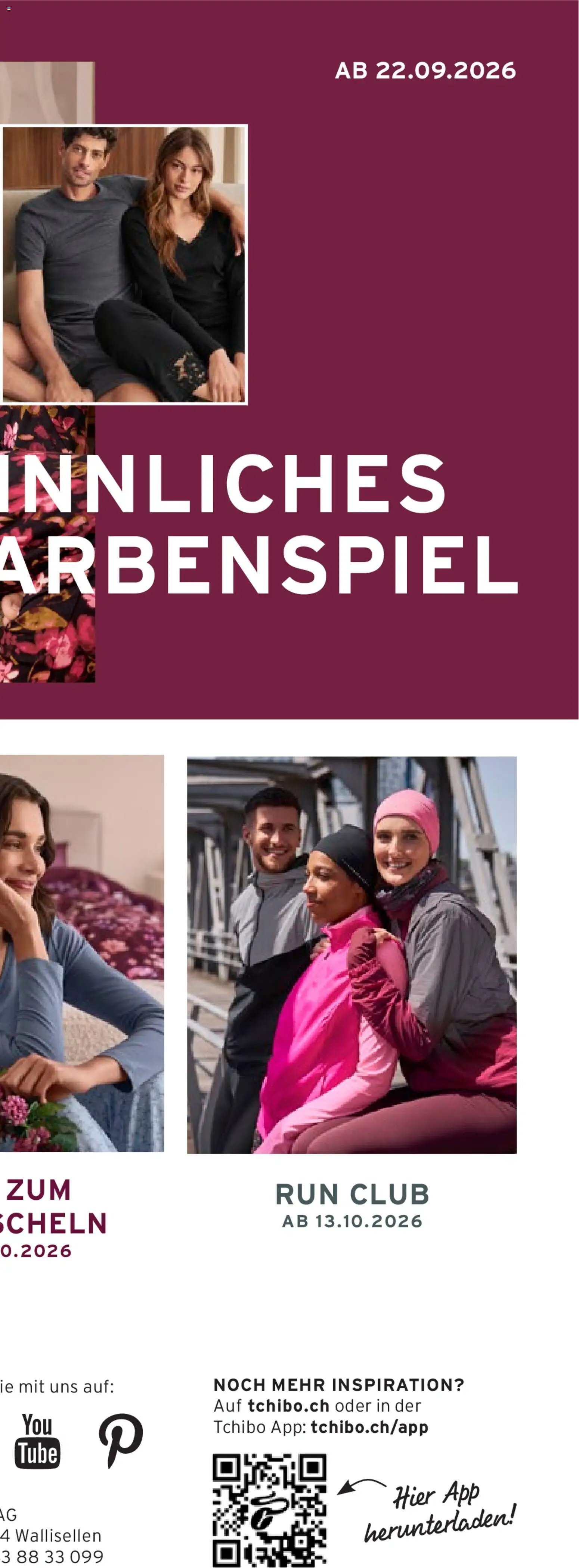 Tchibo aktionen Stilsicher durch den Herbst