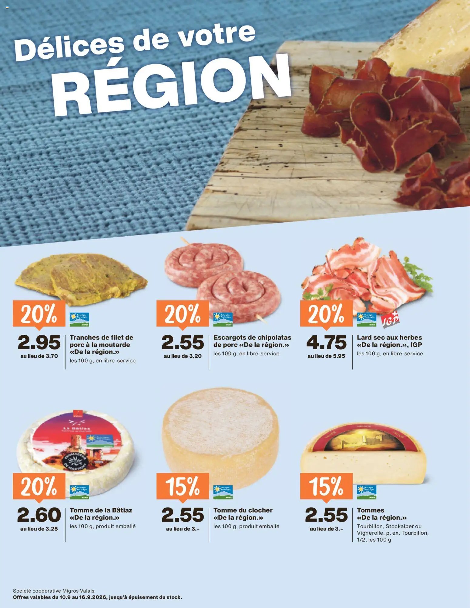 Migros aktionen Magazine FR