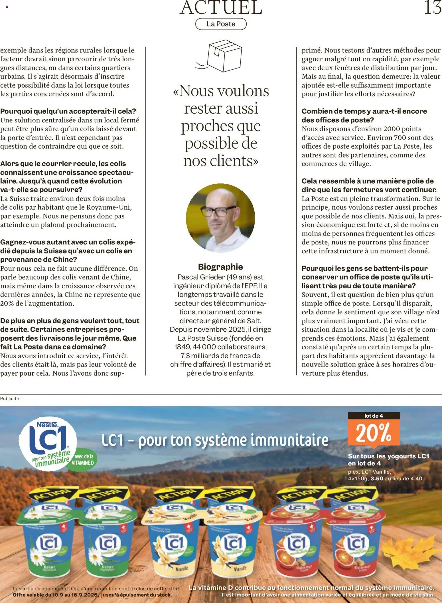 Migros aktionen Magazine FR