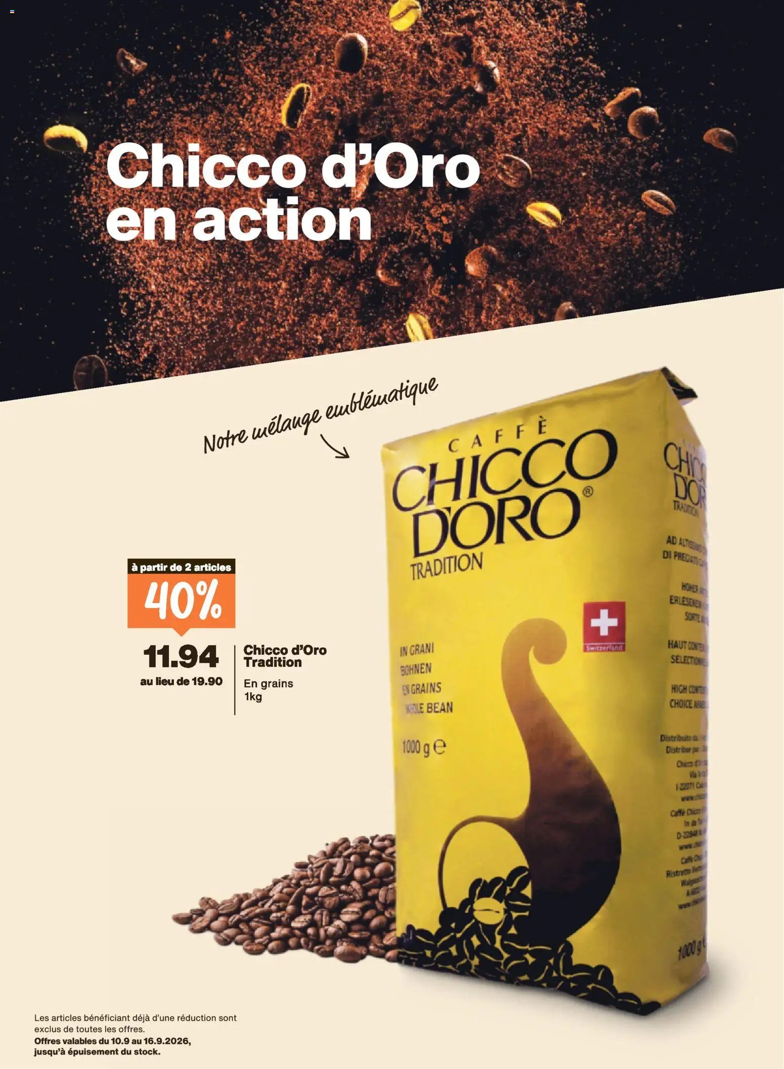 Migros aktionen Magazine FR